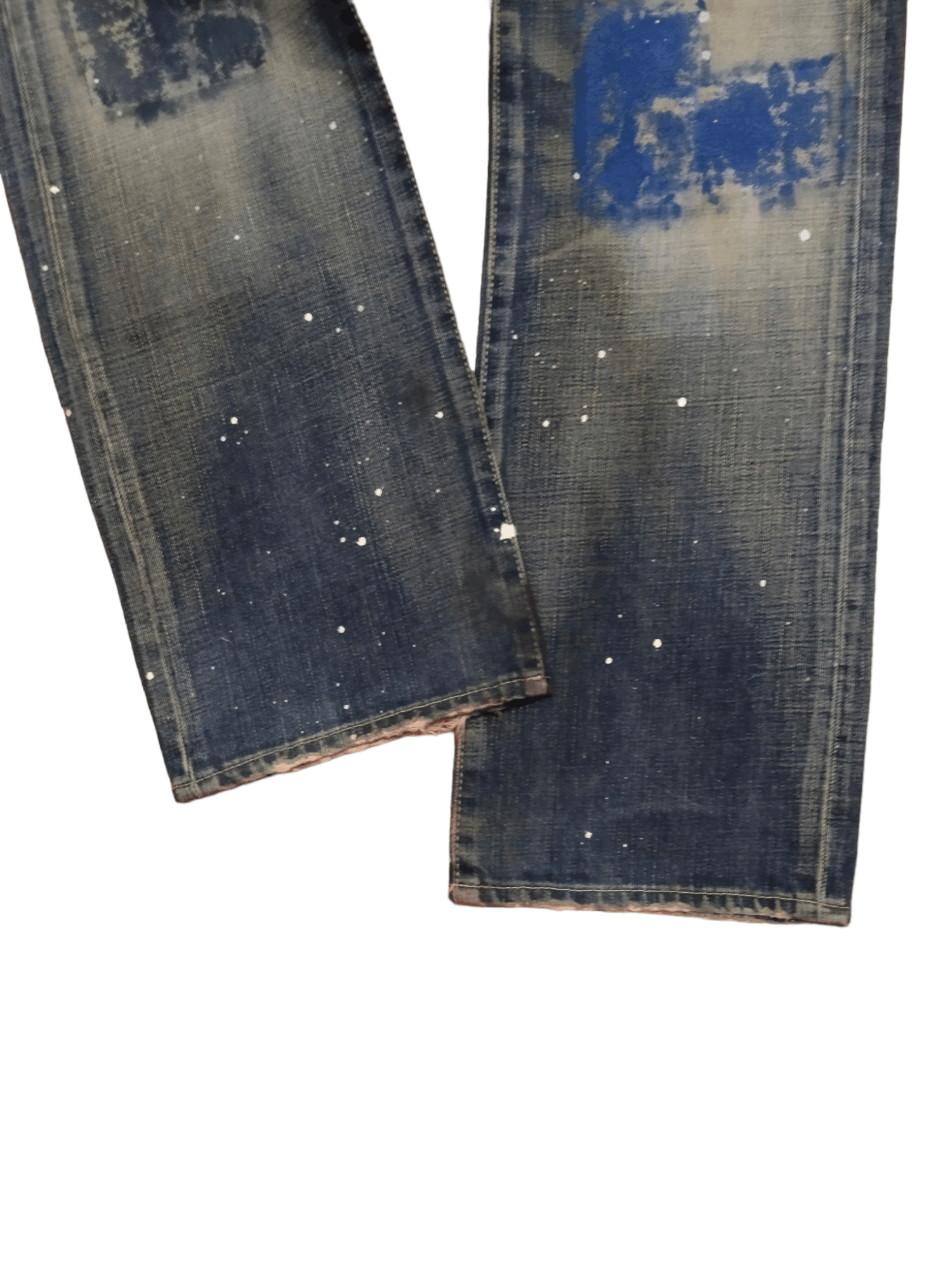 Art Comes First × Takeo Kikuchi SUPER SICK ART SPLATTER TAKEO KAKUCHI MADE IN JAPAN Size US 31 - 6 Thumbnail