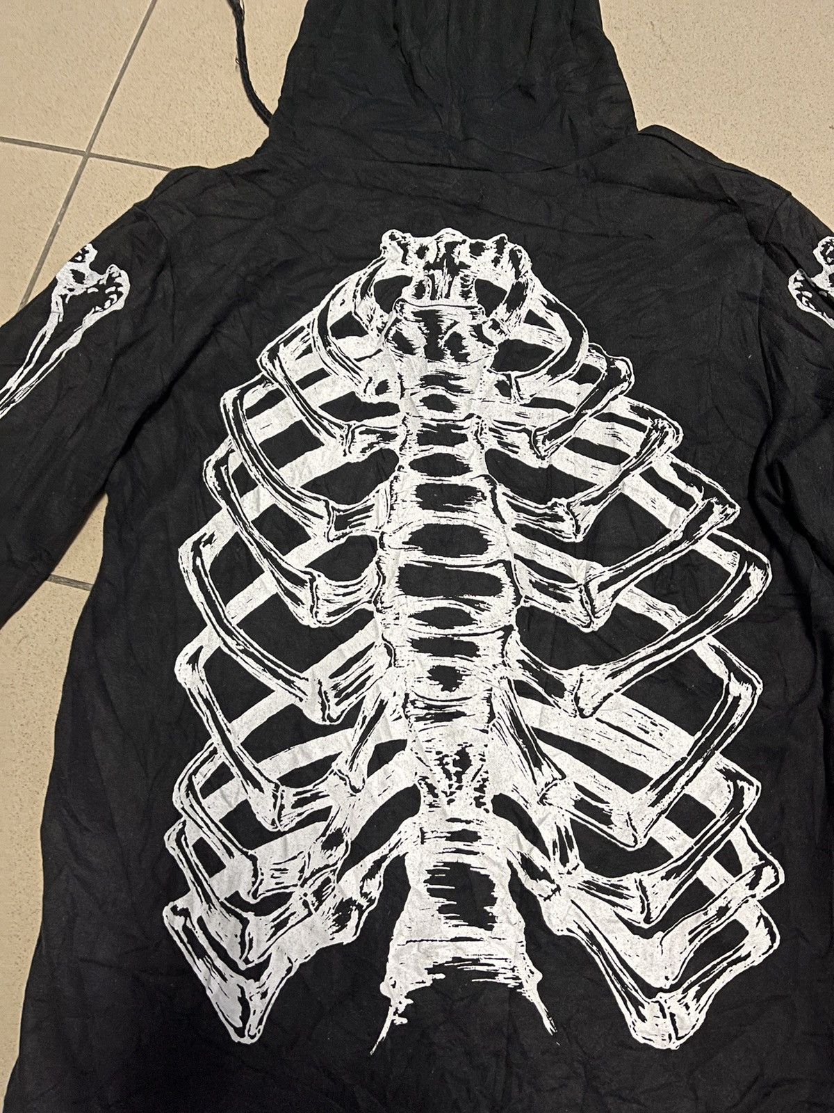 Vanson Leathers 🔥HOT🔥VINTAGE SKULL SKELETON FULL ZIP VERY RARE Size US M / EU 48-50 / 2 - 6 Thumbnail