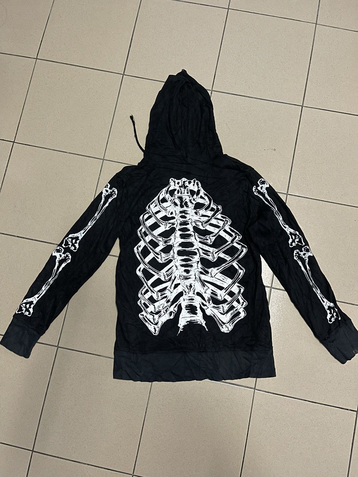 Vanson Leathers 🔥HOT🔥VINTAGE SKULL SKELETON FULL ZIP VERY RARE Size US M / EU 48-50 / 2 - 2 Thumbnail