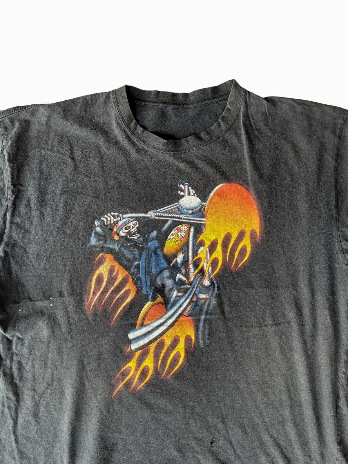 💥 RARE 90s GHOST RIDER CREWNECK TSHIRT