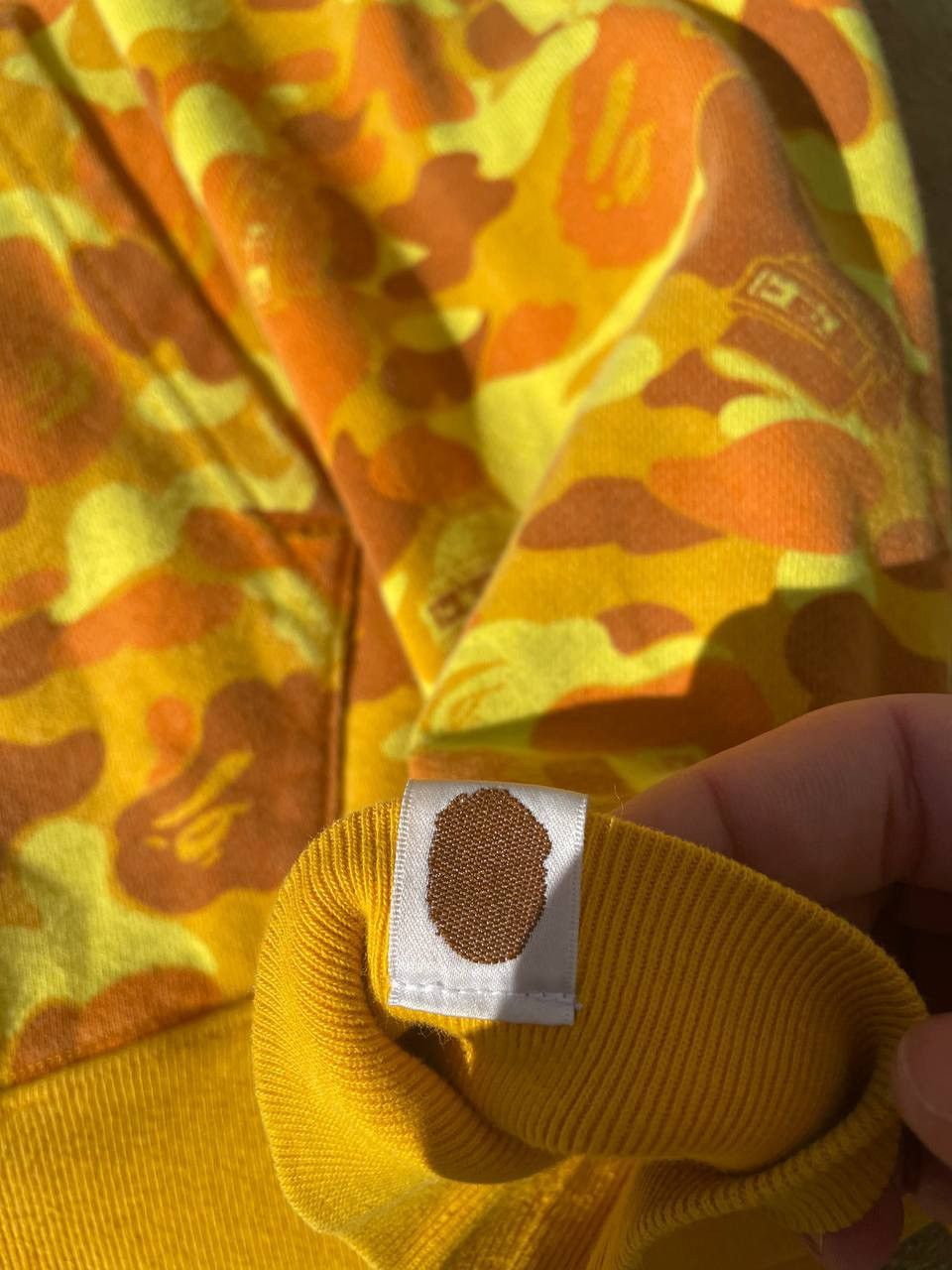 Bape Bape PUBG Yellow Orange Camo Hoodie Rare Size US M / EU 48-50 / 2 - 6 Thumbnail