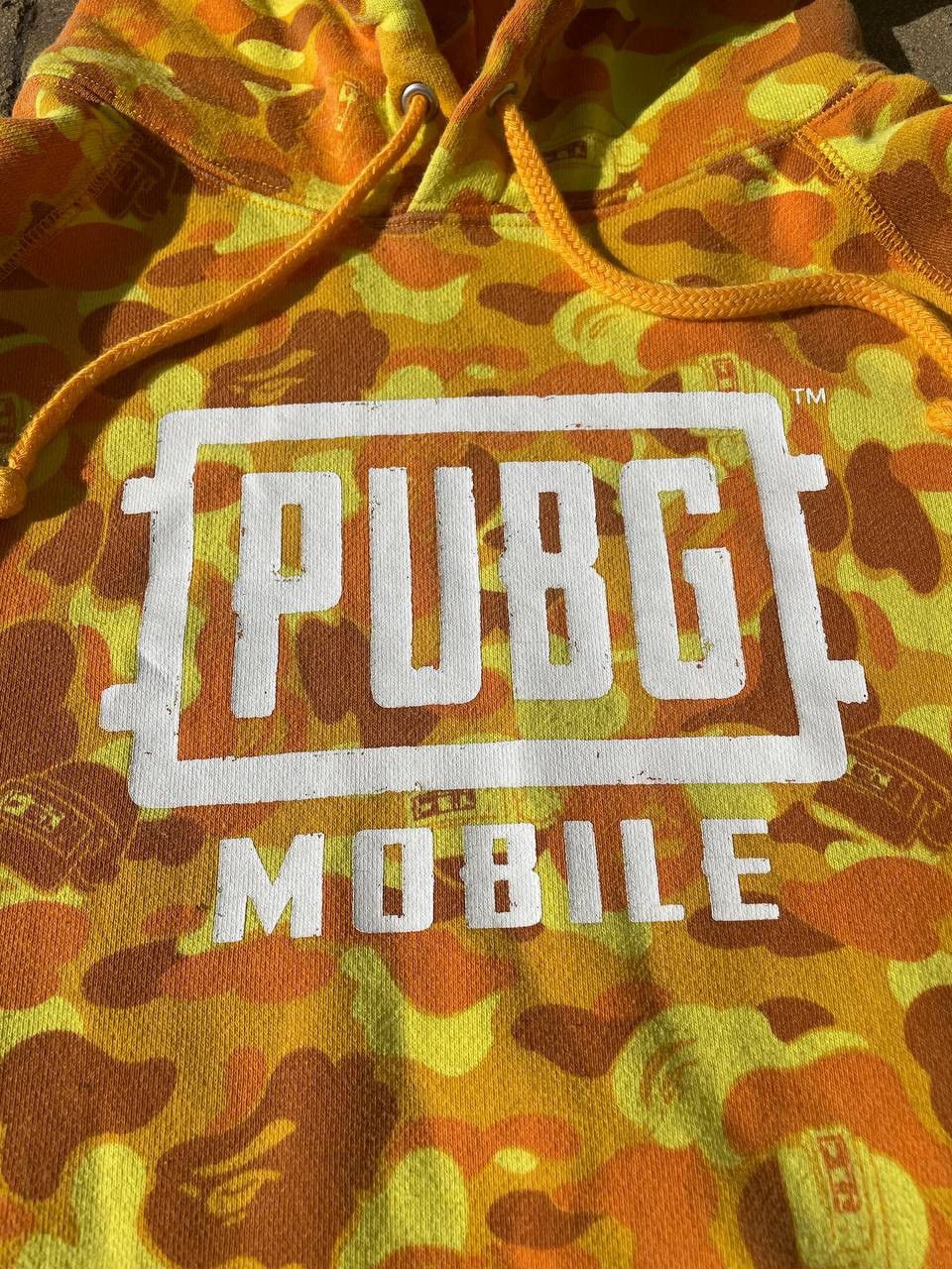 Bape Bape PUBG Yellow Orange Camo Hoodie Rare Size US M / EU 48-50 / 2 - 4 Thumbnail