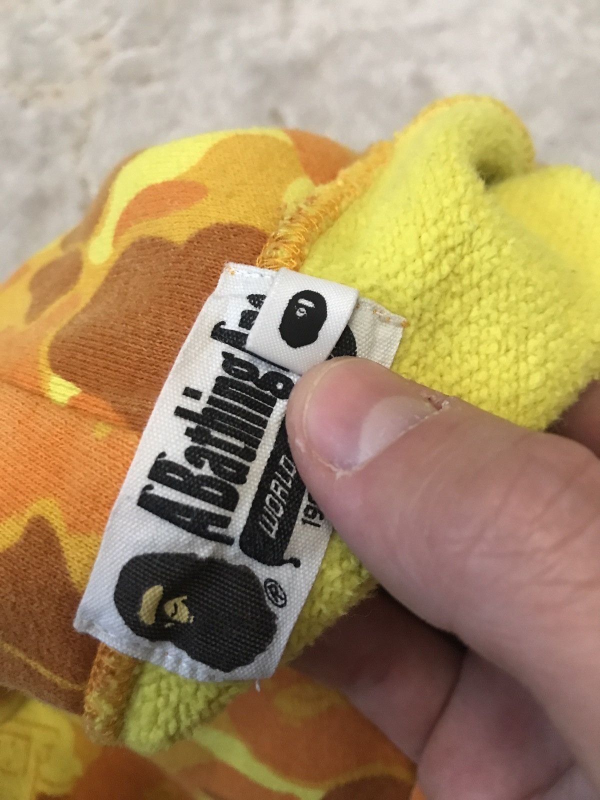 Bape Bape PUBG Yellow Orange Camo Hoodie Rare Size US M / EU 48-50 / 2 - 14 Thumbnail