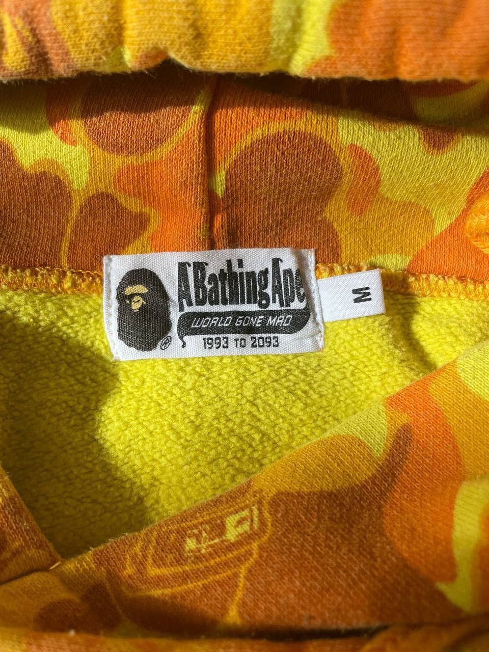 Bape Bape PUBG Yellow Orange Camo Hoodie Rare Size US M / EU 48-50 / 2 - 10 Thumbnail