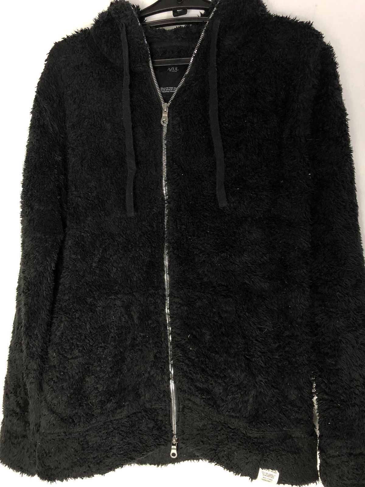 Japanese Brand × MOUSSY BINDING NOW💥 AZUL by moussy full zipper fur jacket hoodie Size US L / EU 52-54 / 3 - 3 Thumbnail