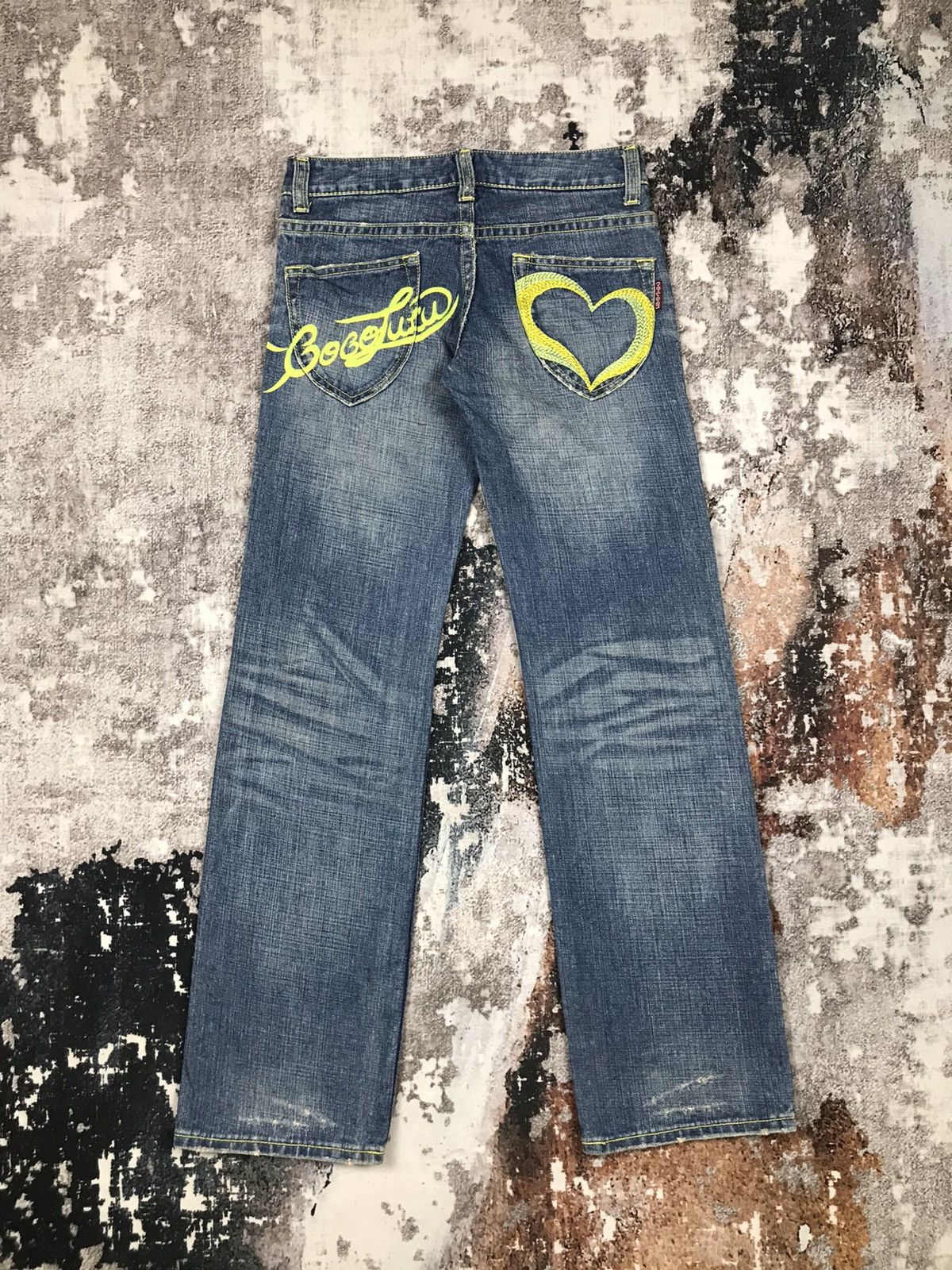 Japanese Brand × Vintage Vintage Japanese Co & Lu Loose Light Wash Denim Jeans Size 28" / US 6 / IT 42 - 1 Thumbnail