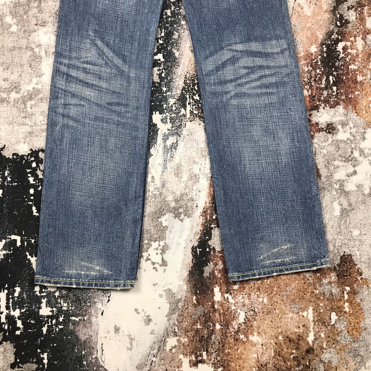 Japanese Brand × Vintage Vintage Japanese Co & Lu Loose Light Wash Denim Jeans Size 28" / US 6 / IT 42 - 6 Thumbnail