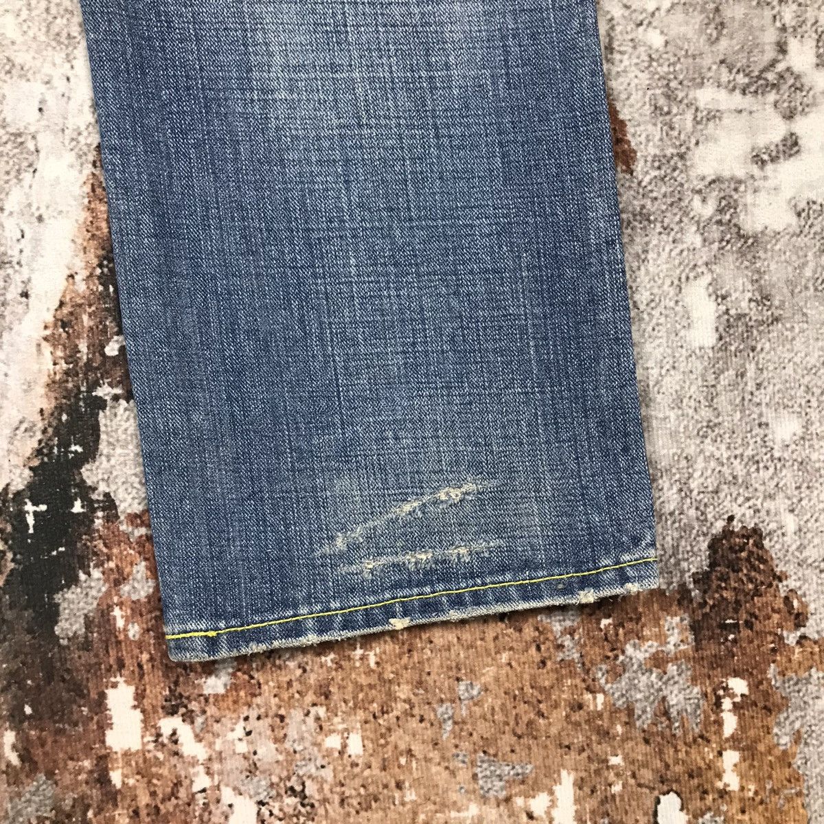 Japanese Brand × Vintage Vintage Japanese Co & Lu Loose Light Wash Denim Jeans Size 28" / US 6 / IT 42 - 8 Thumbnail