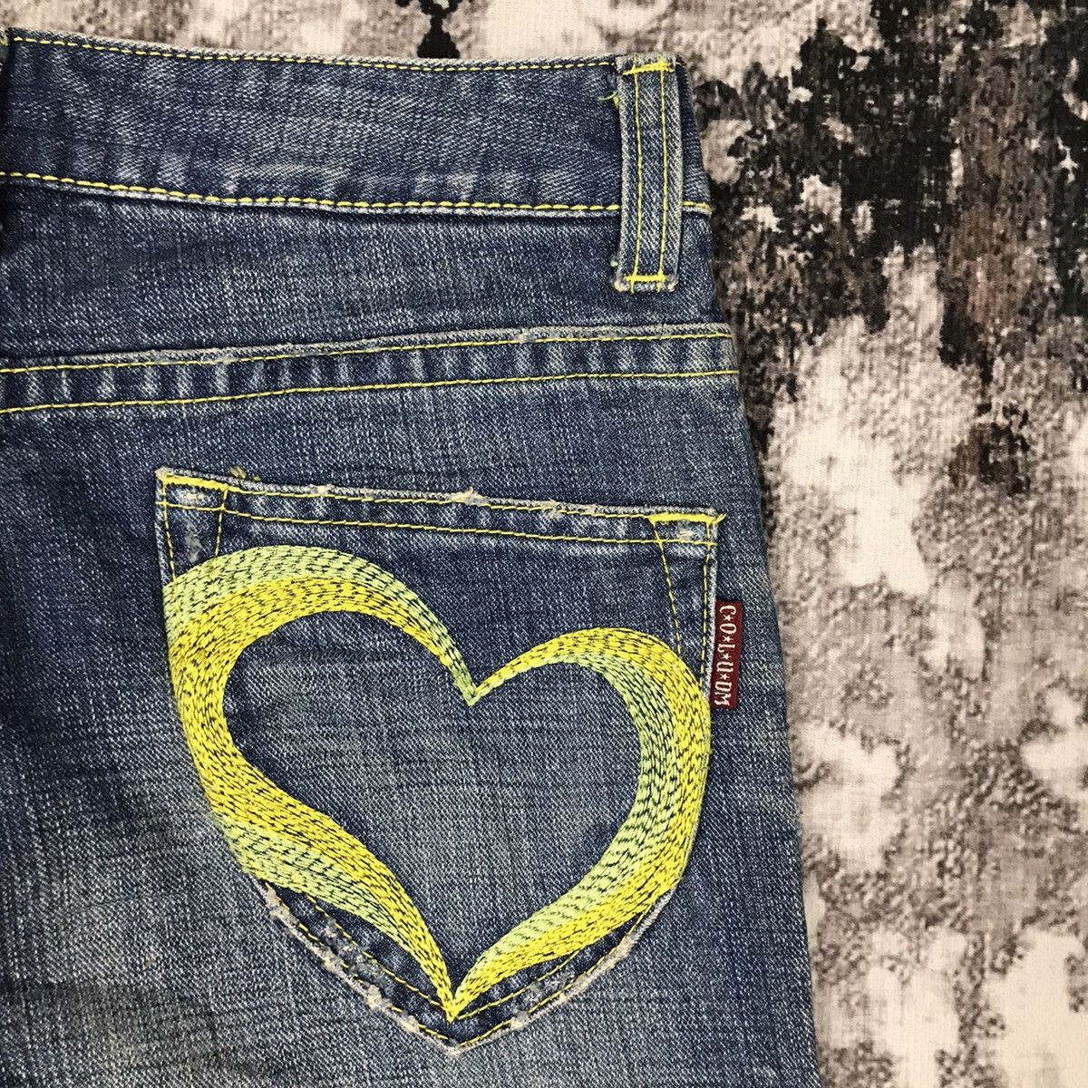 Japanese Brand × Vintage Vintage Japanese Co & Lu Loose Light Wash Denim Jeans Size 28" / US 6 / IT 42 - 4 Thumbnail
