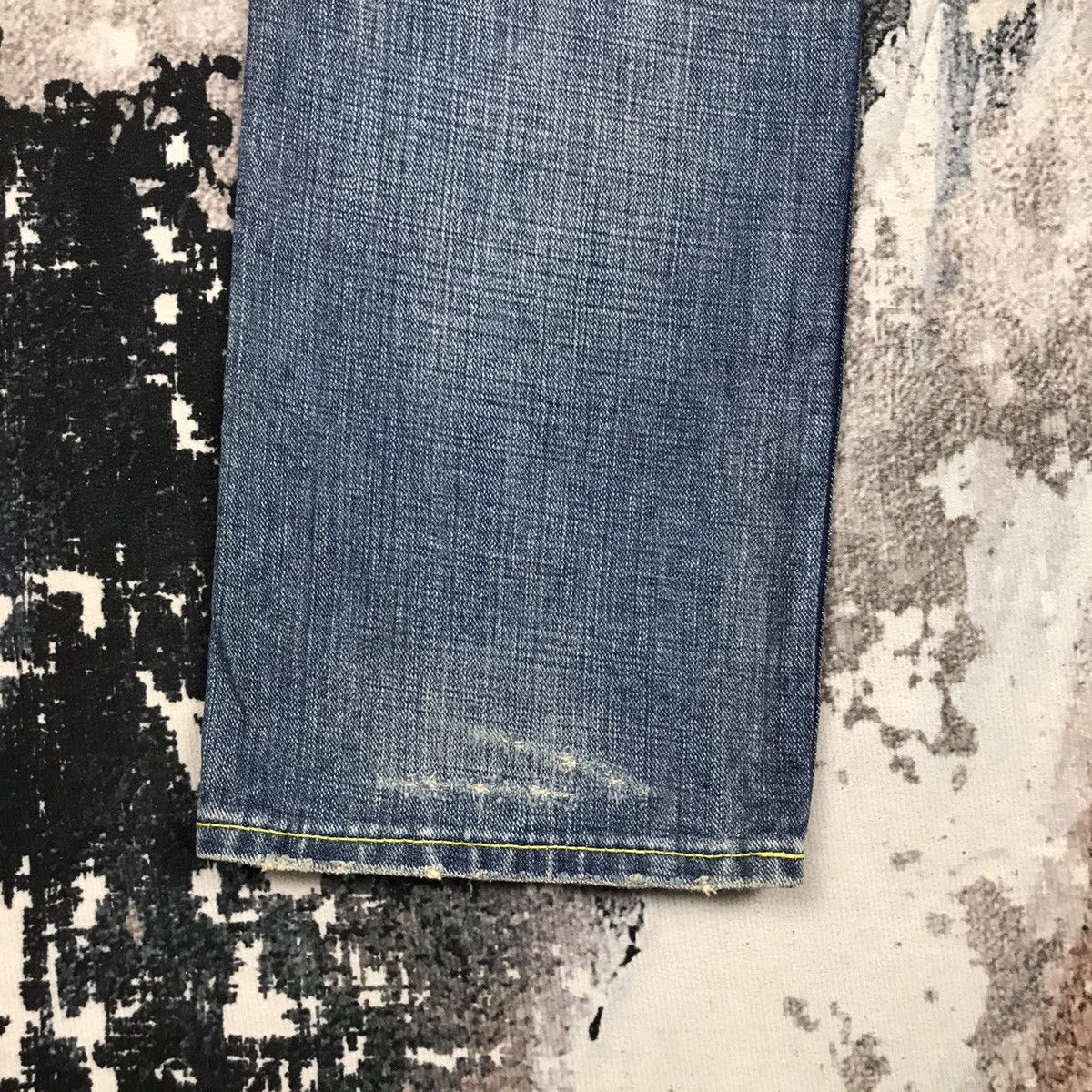 Japanese Brand × Vintage Vintage Japanese Co & Lu Loose Light Wash Denim Jeans Size 28" / US 6 / IT 42 - 7 Thumbnail
