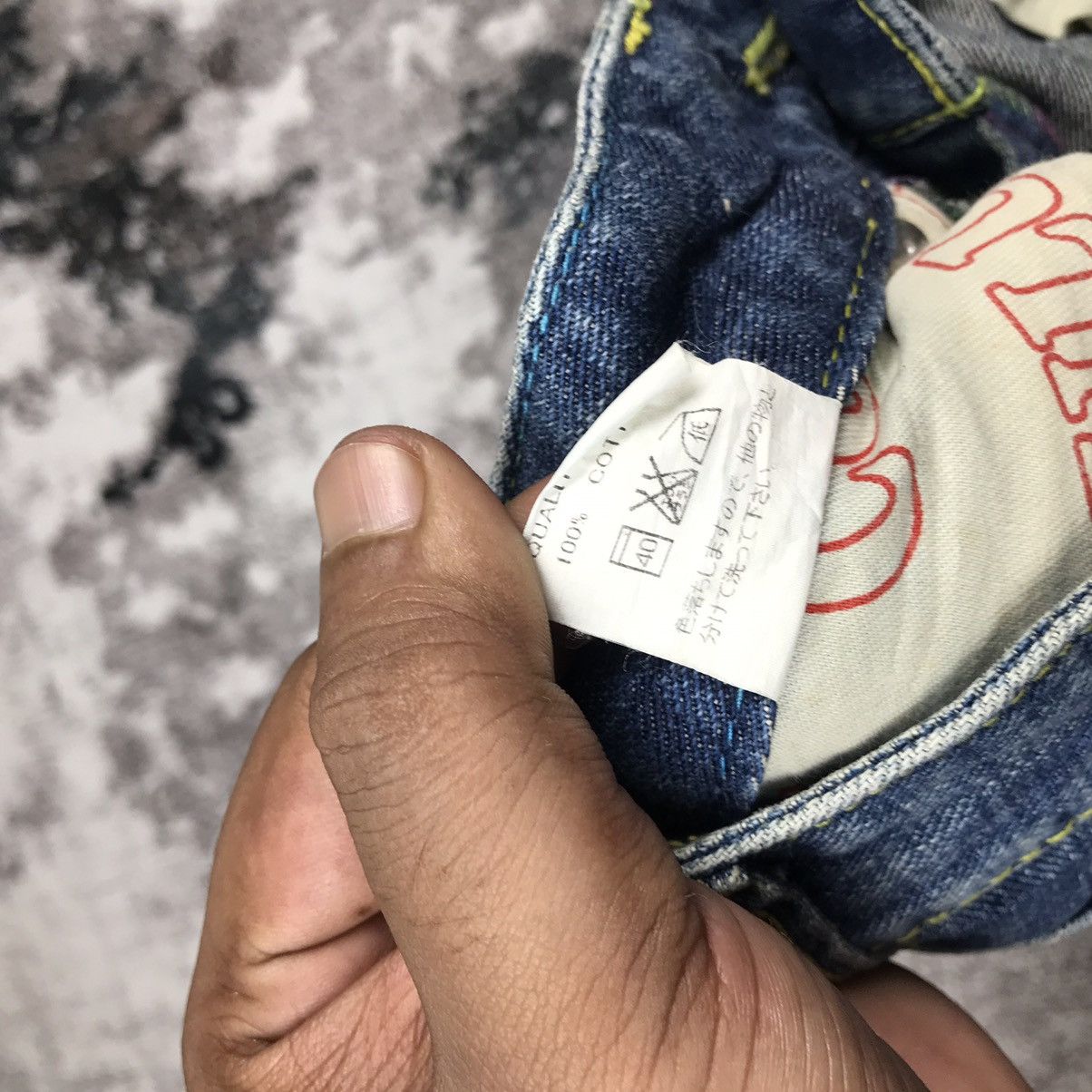 Japanese Brand × Vintage Vintage Japanese Co & Lu Loose Light Wash Denim Jeans Size 28" / US 6 / IT 42 - 16 Thumbnail