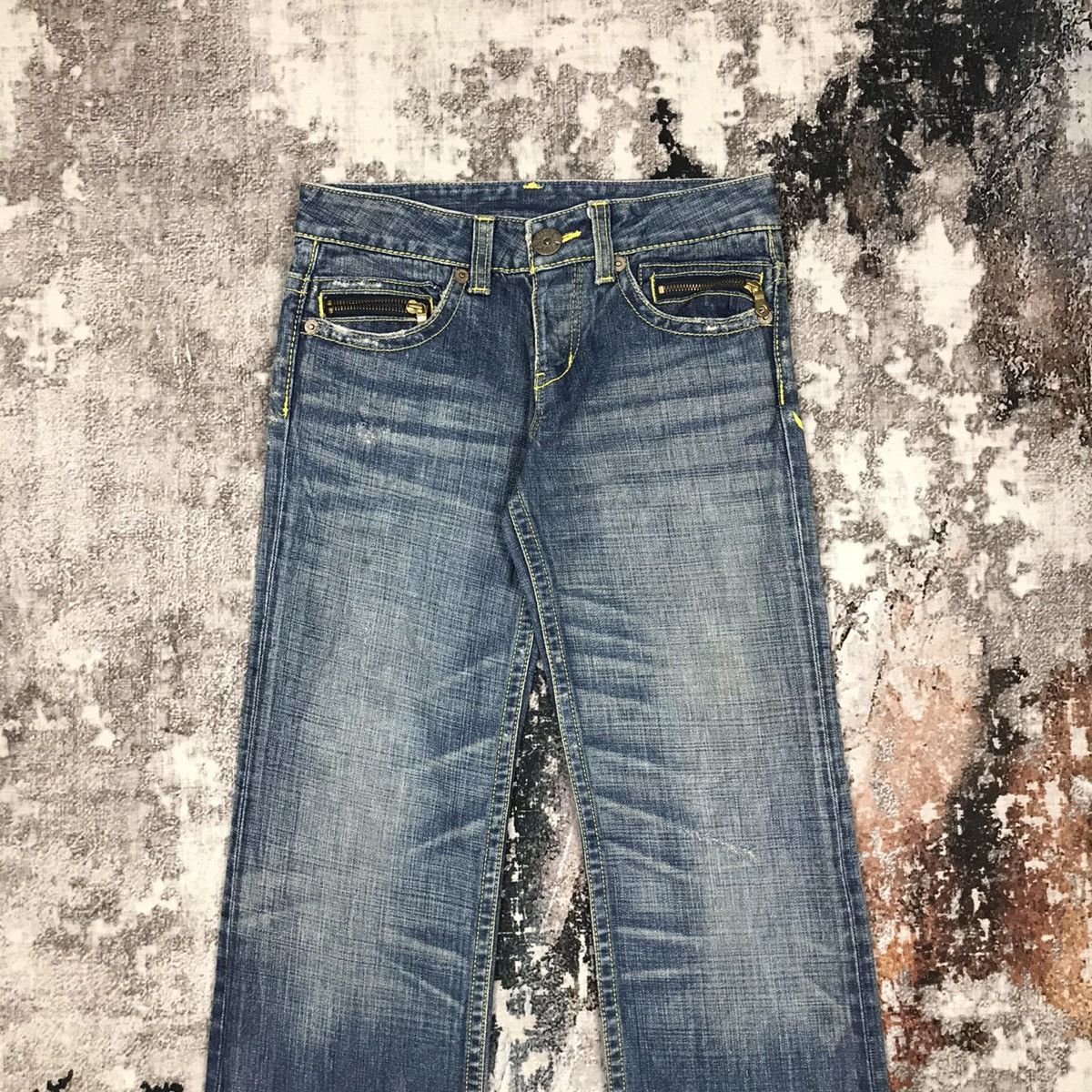 Japanese Brand × Vintage Vintage Japanese Co & Lu Loose Light Wash Denim Jeans Size 28" / US 6 / IT 42 - 10 Thumbnail