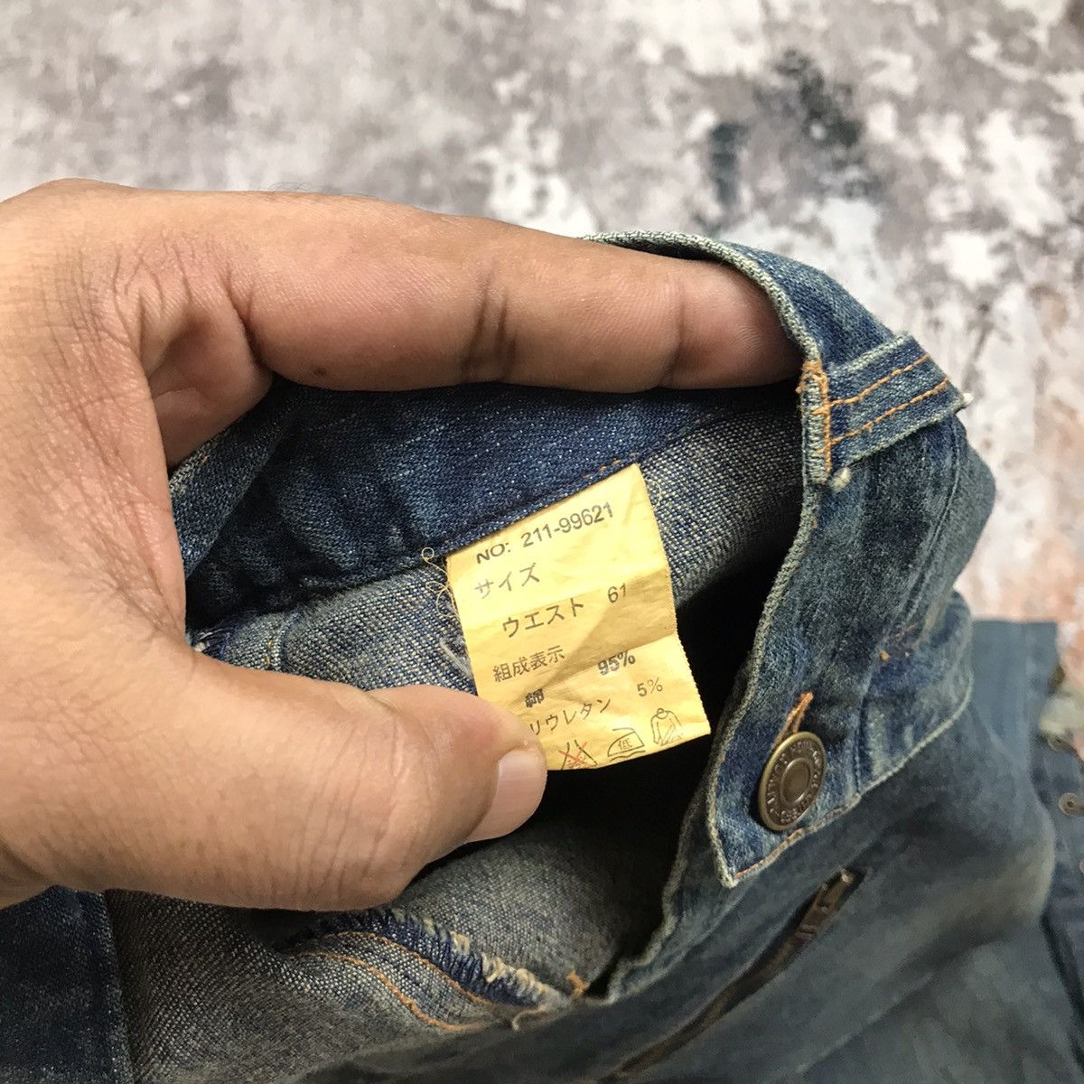 If Six Was Nine × Japanese Brand × Vintage Vintage Japanese Brand Flare Avant Garden Style Denim Jeans Size 28" / US 6 / IT 42 - 14 Thumbnail
