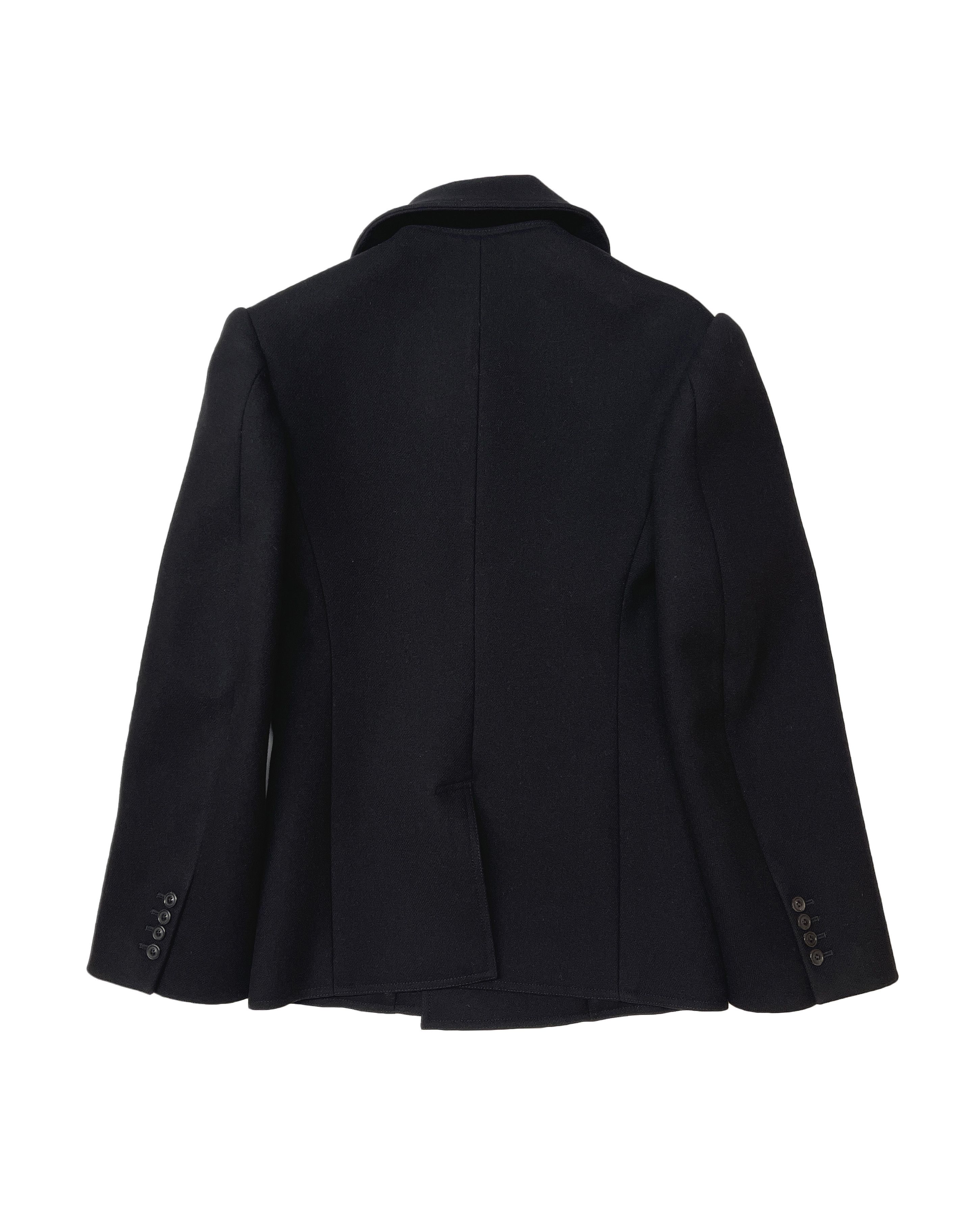 Maison Margiela New — AW19 Coat with Insert Sleeves Size US S / EU 44-46 / 1 - 4 Thumbnail