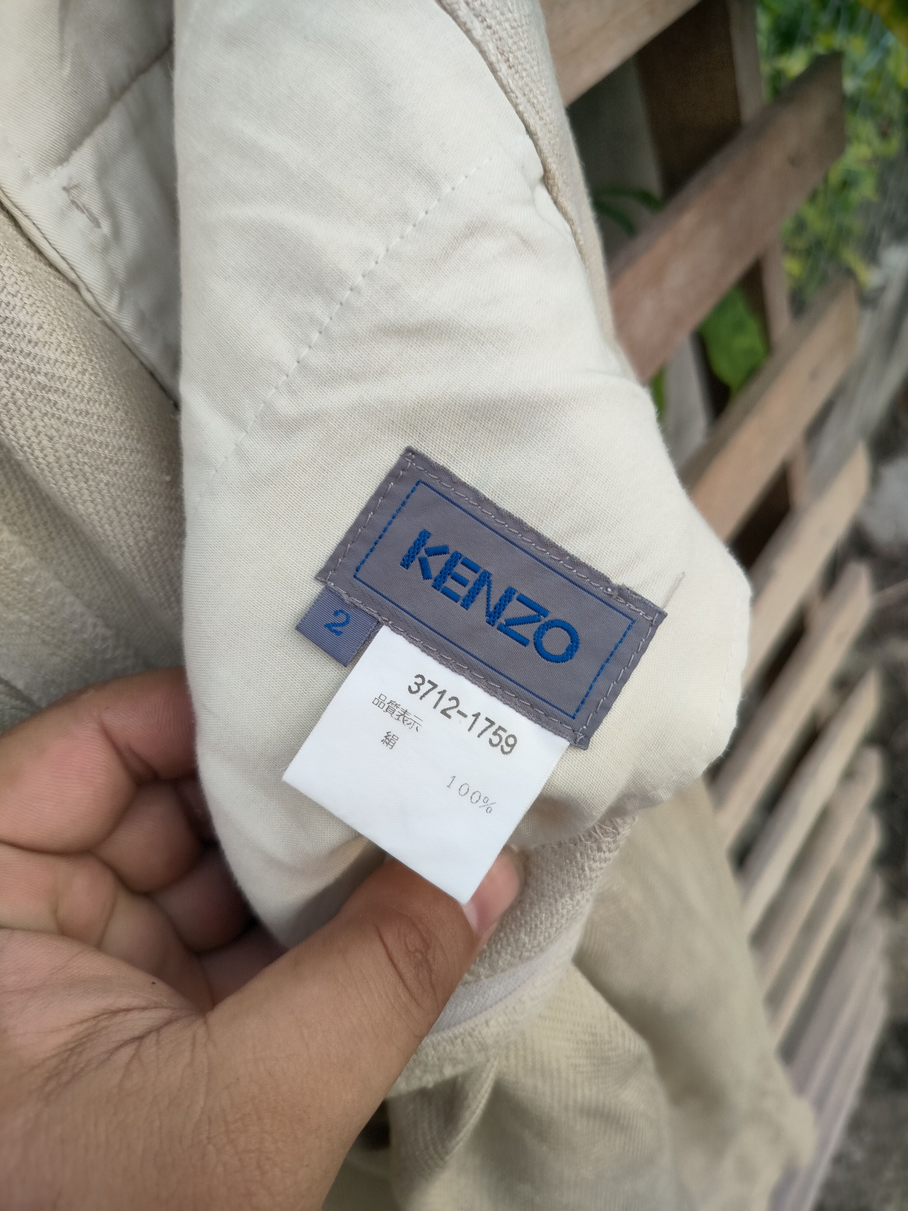 Japanese Brand KENZO COTTON PANT Size US 32 / EU 48 - 5 Thumbnail