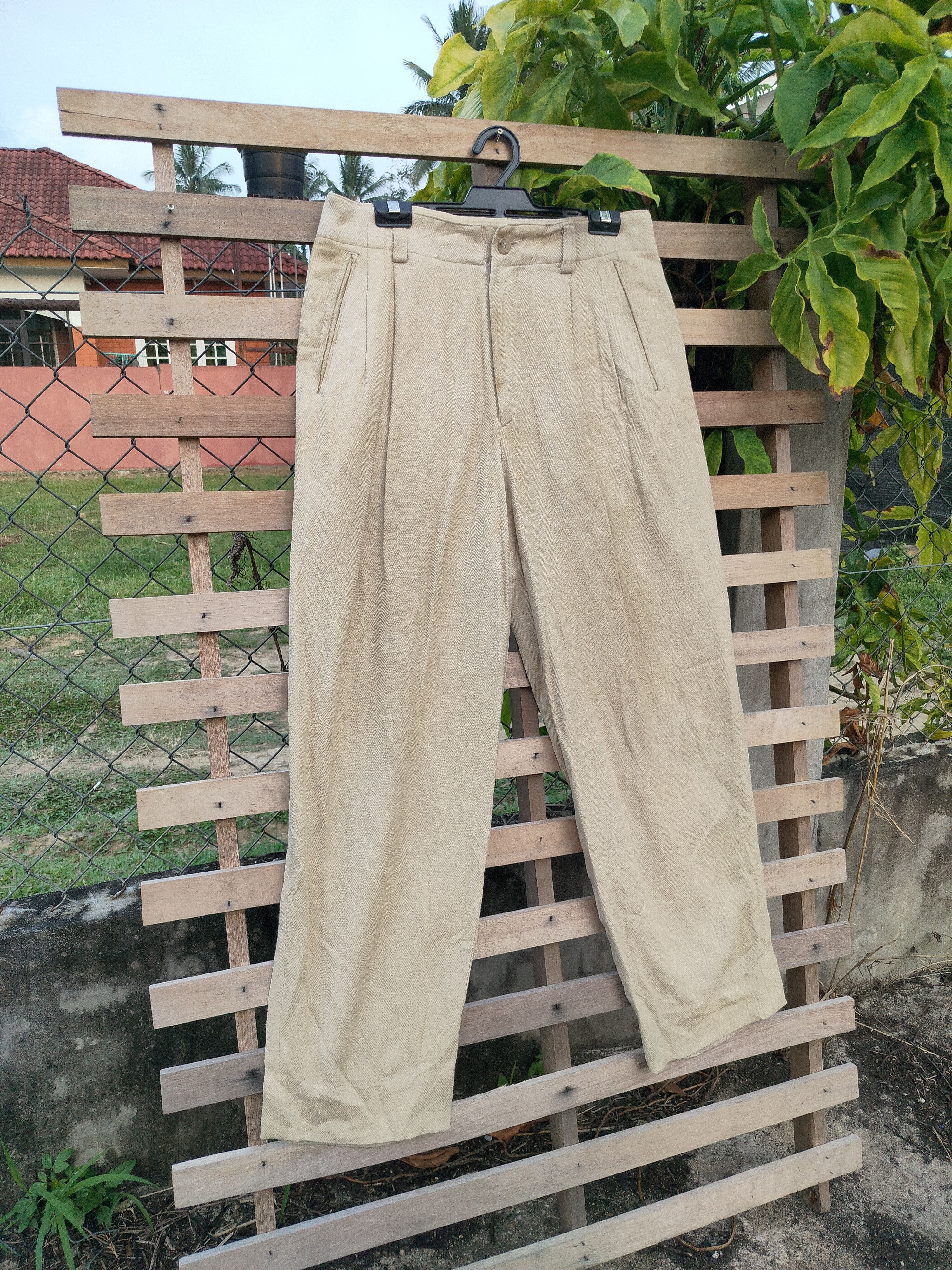 Japanese Brand KENZO COTTON PANT Size US 32 / EU 48 - 2 Thumbnail