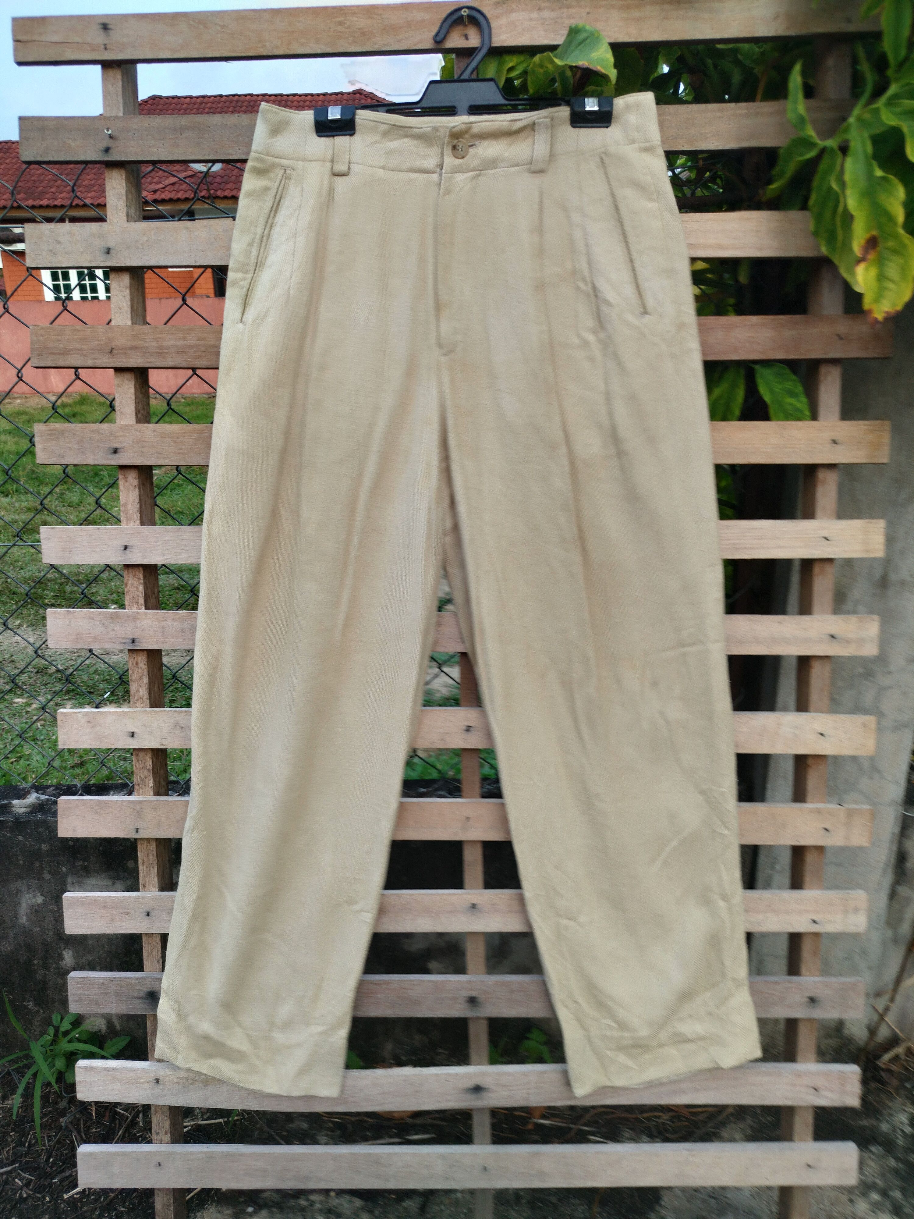Japanese Brand KENZO COTTON PANT Size US 32 / EU 48 - 1 Thumbnail