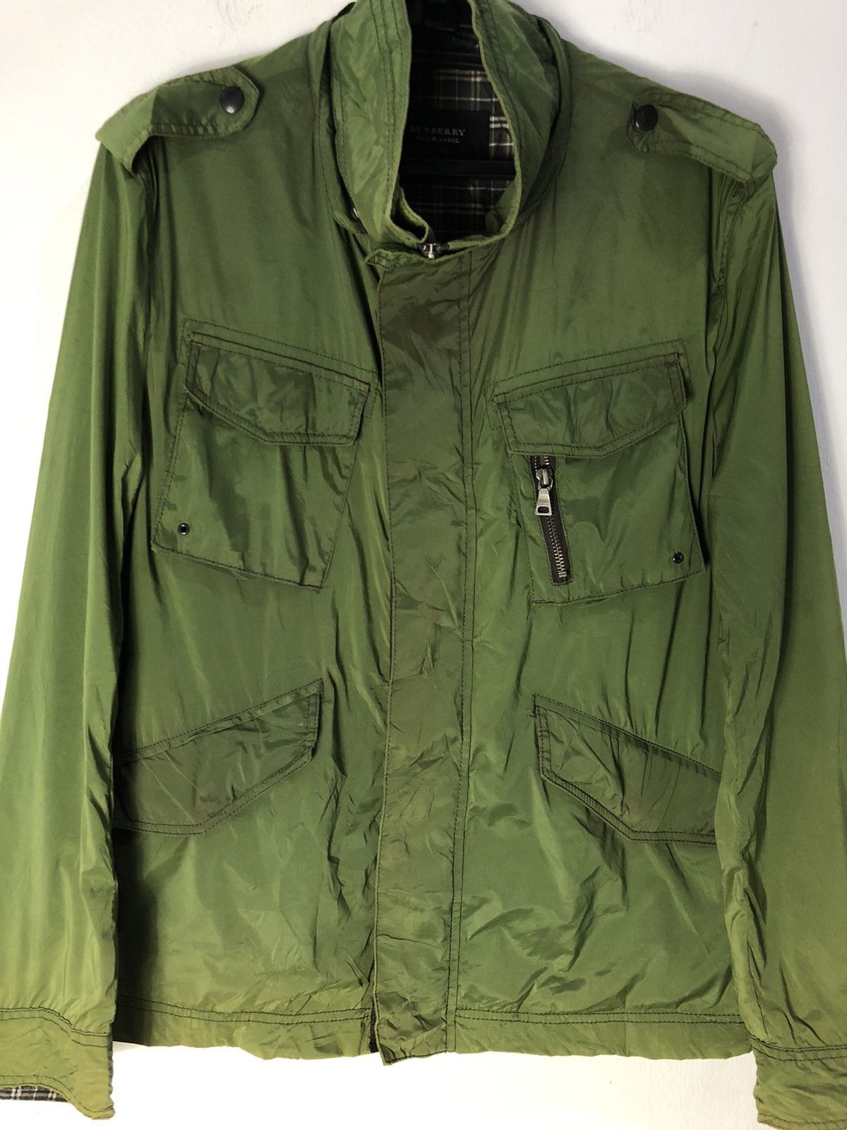 Burberry Burberry black label nylon zipped up jacket. Size US L / EU 52-54 / 3 - 3 Thumbnail
