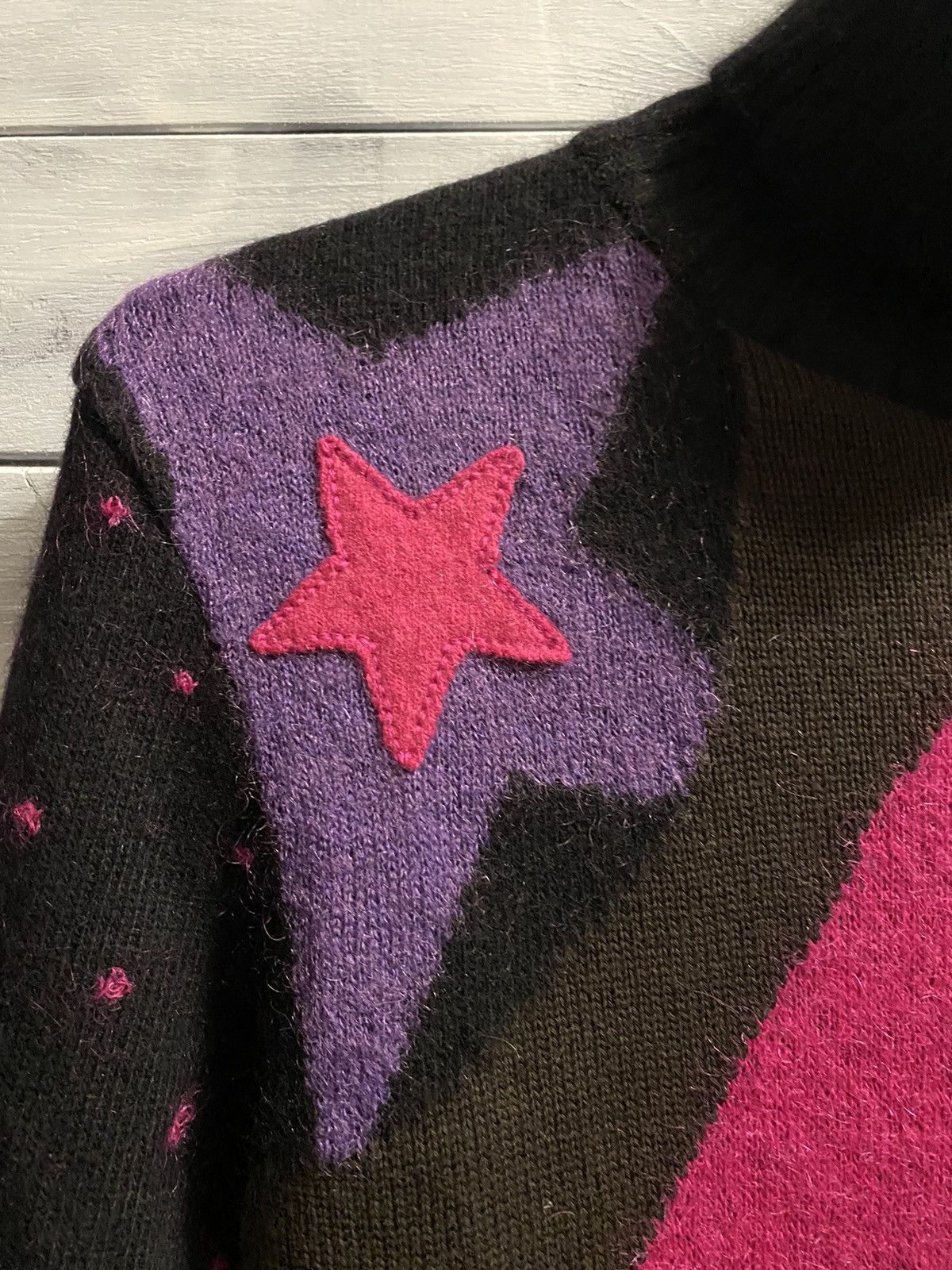 Iceberg Mohair Sweater Luxury Brand IceBerg Vintage Y2K style. Size L / US 10 / IT 46 - 2 Thumbnail