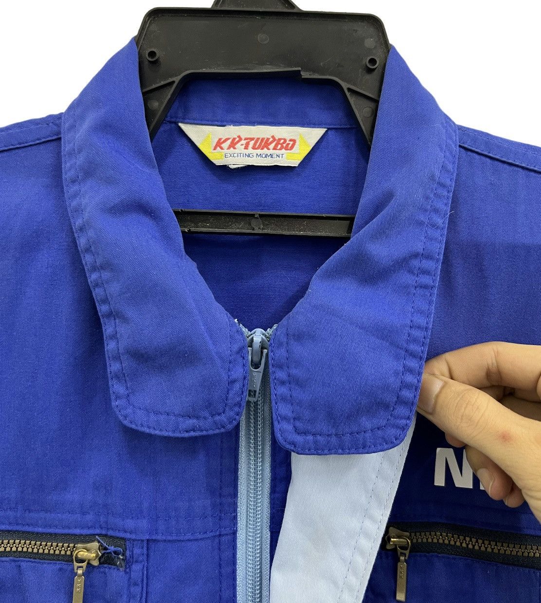 Sports Specialties Vintage Nissan Overall Workwear Jumpsuit Size US 38 / EU 54 - 3 Thumbnail