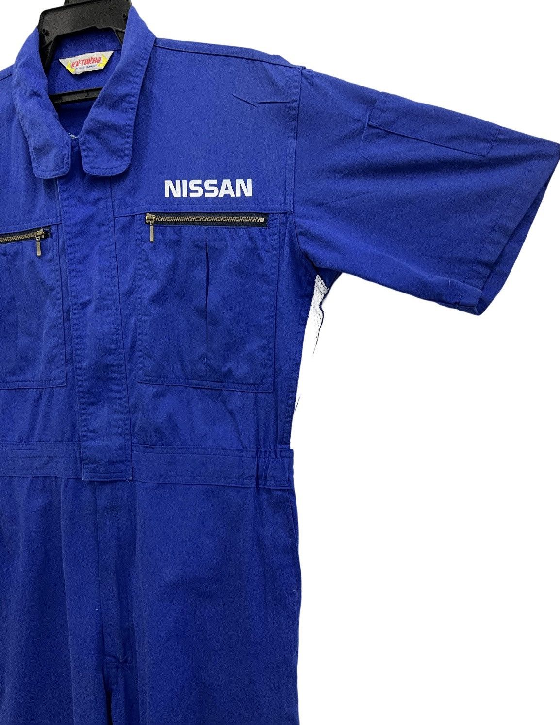 Sports Specialties Vintage Nissan Overall Workwear Jumpsuit Size US 38 / EU 54 - 4 Thumbnail