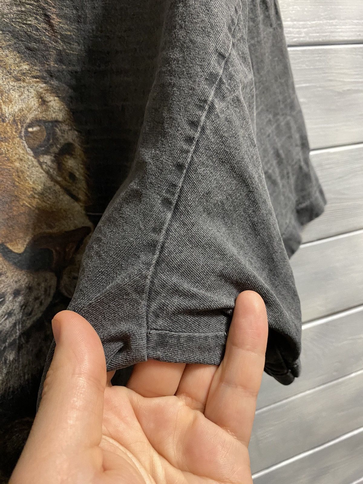 Other Rare Vintage T-Shirt Leopards Animals Wild 80’-90’. Size US XL / EU 56 / 4 - 10 Thumbnail