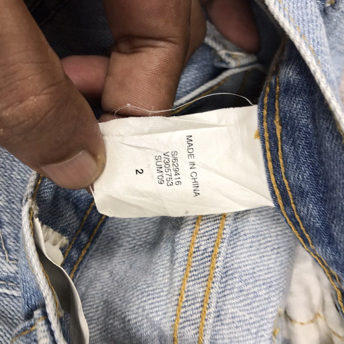 Gap × Japanese Brand × Vintage Vintage Gap Boot cut Light Wash Denim Jeans Size 30" / US 8 / IT 44 - 11 Thumbnail