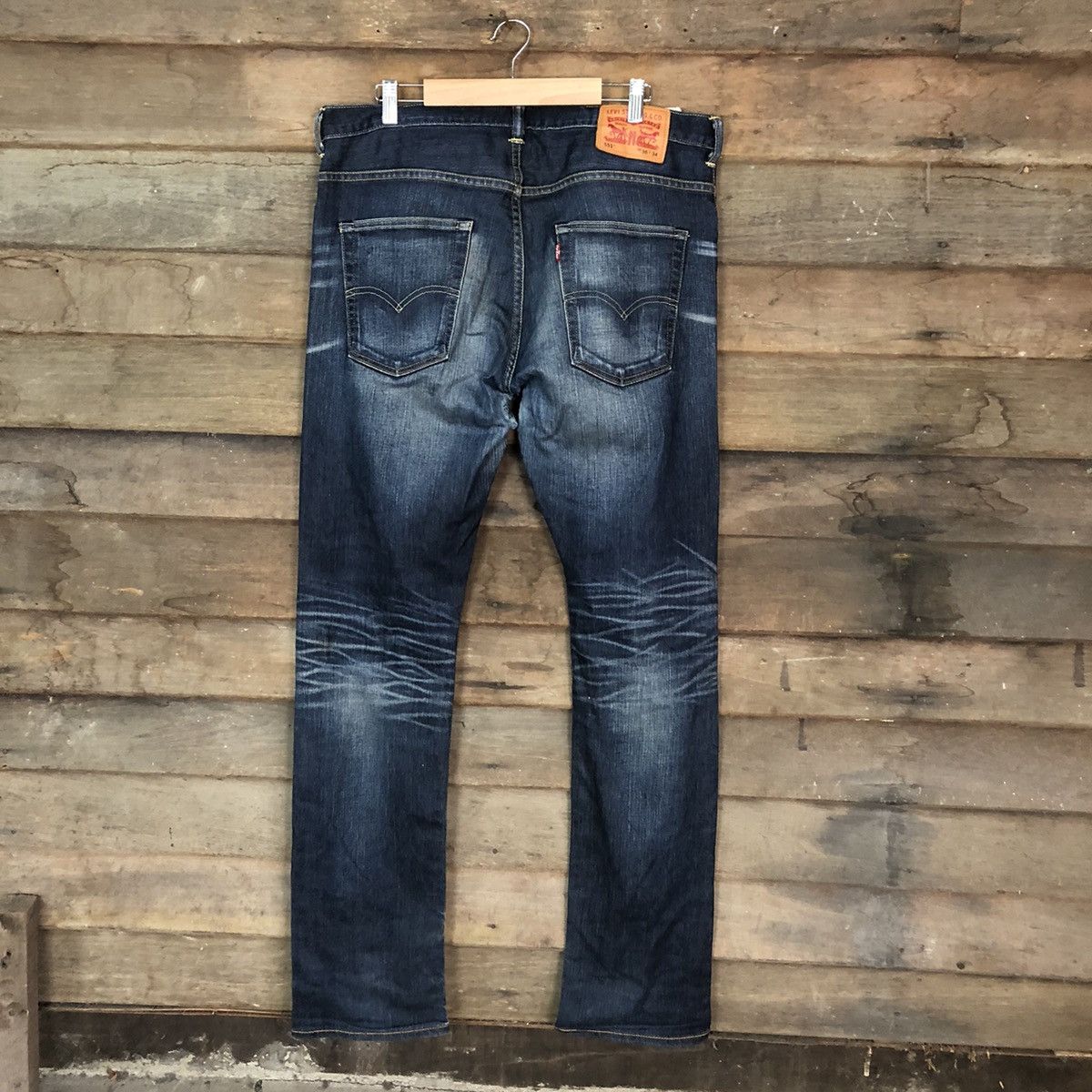 Levi's DLS Levis vintage Blue Distressed Denim Pants #BB528 Size US 36 / EU 52 - 10 Thumbnail