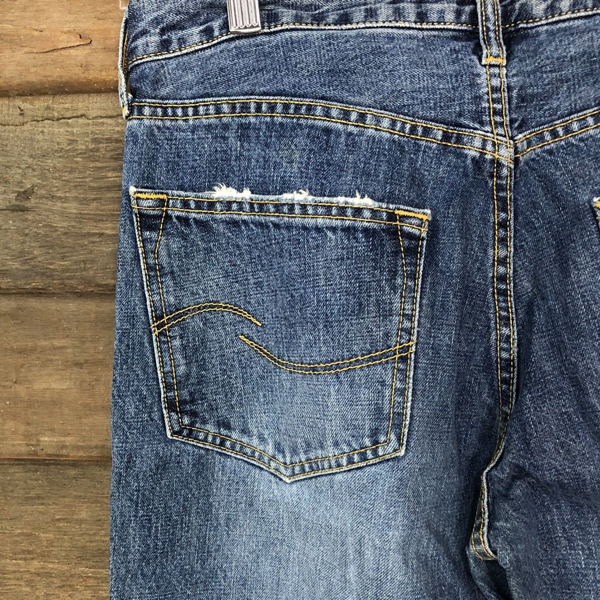 Levi's DLS Levis Signature vintage faded blue Denim Pants #BB526 Size US 30 / EU 46 - 12 Thumbnail