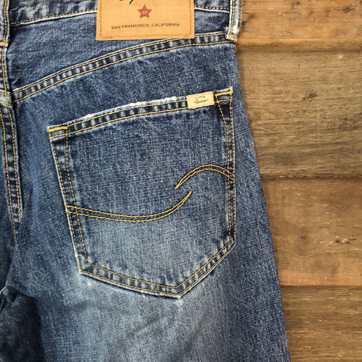 Levi's DLS Levis Signature vintage faded blue Denim Pants #BB526 Size US 30 / EU 46 - 13 Thumbnail