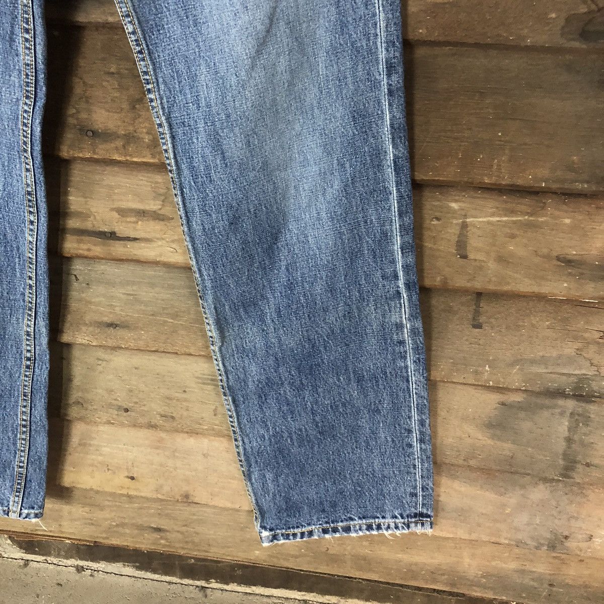 Levi's DLS Levis Signature vintage faded blue Denim Pants #BB526 Size US 30 / EU 46 - 7 Thumbnail