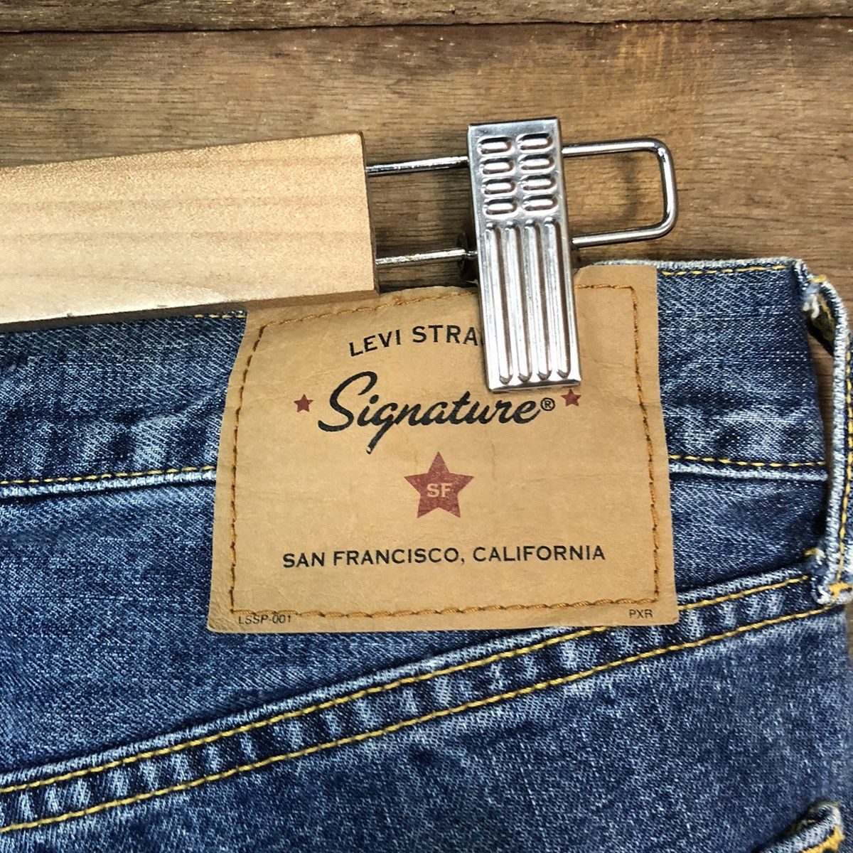 Levi's DLS Levis Signature vintage faded blue Denim Pants #BB526 Size US 30 / EU 46 - 14 Thumbnail