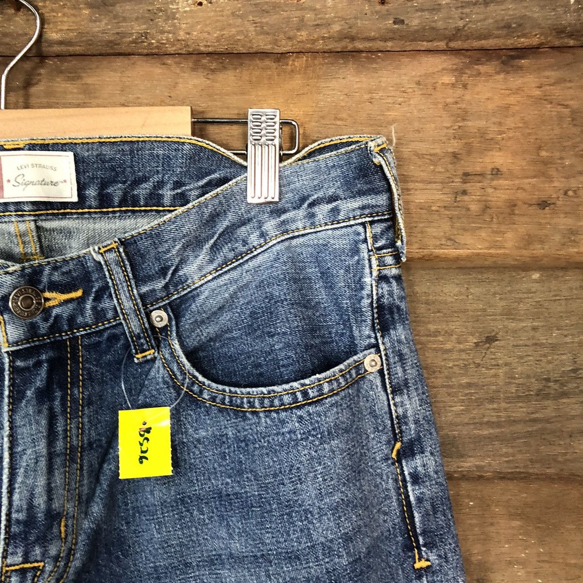 Levi's DLS Levis Signature vintage faded blue Denim Pants #BB526 Size US 30 / EU 46 - 5 Thumbnail