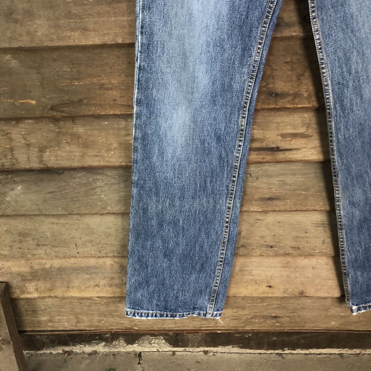 Levi's DLS Levis Signature vintage faded blue Denim Pants #BB526 Size US 30 / EU 46 - 6 Thumbnail