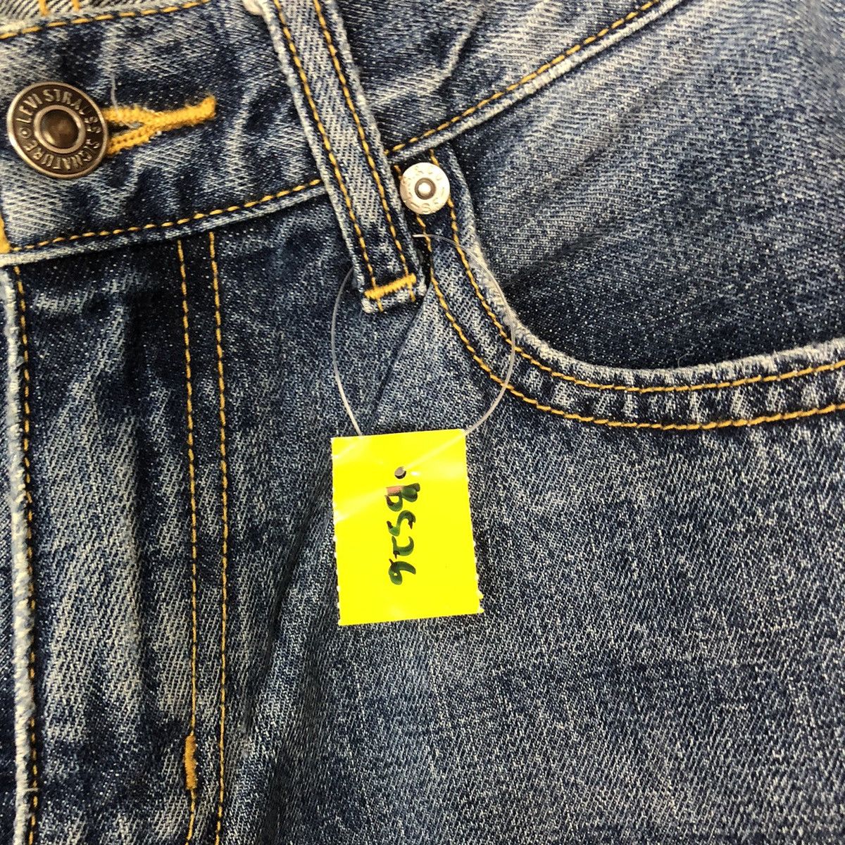 Levi's DLS Levis Signature vintage faded blue Denim Pants #BB526 Size US 30 / EU 46 - 8 Thumbnail