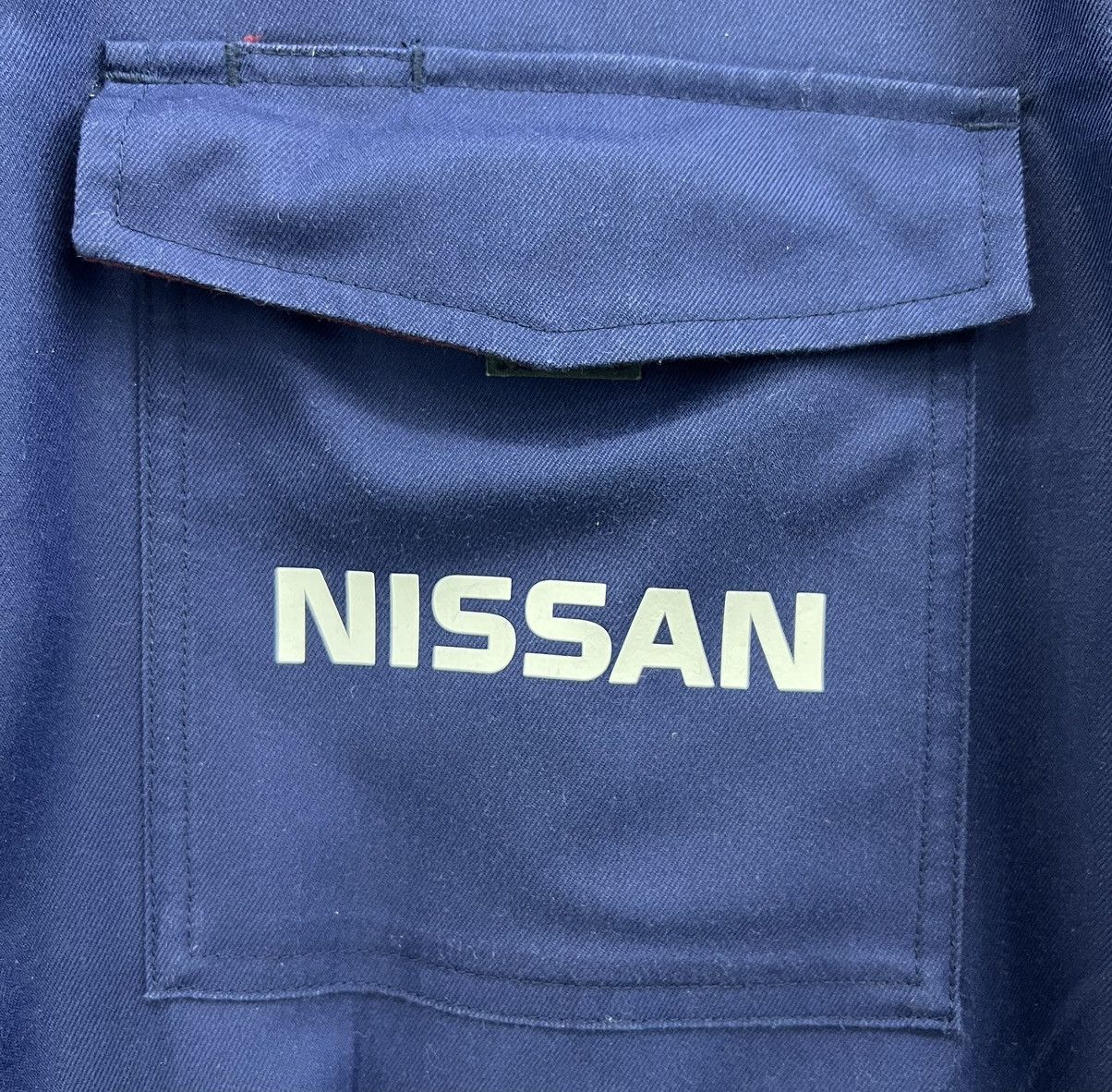 Sports Specialties 💥Vintage Nissan Overall Jacket Embroidery Size US 41 - 5 Thumbnail