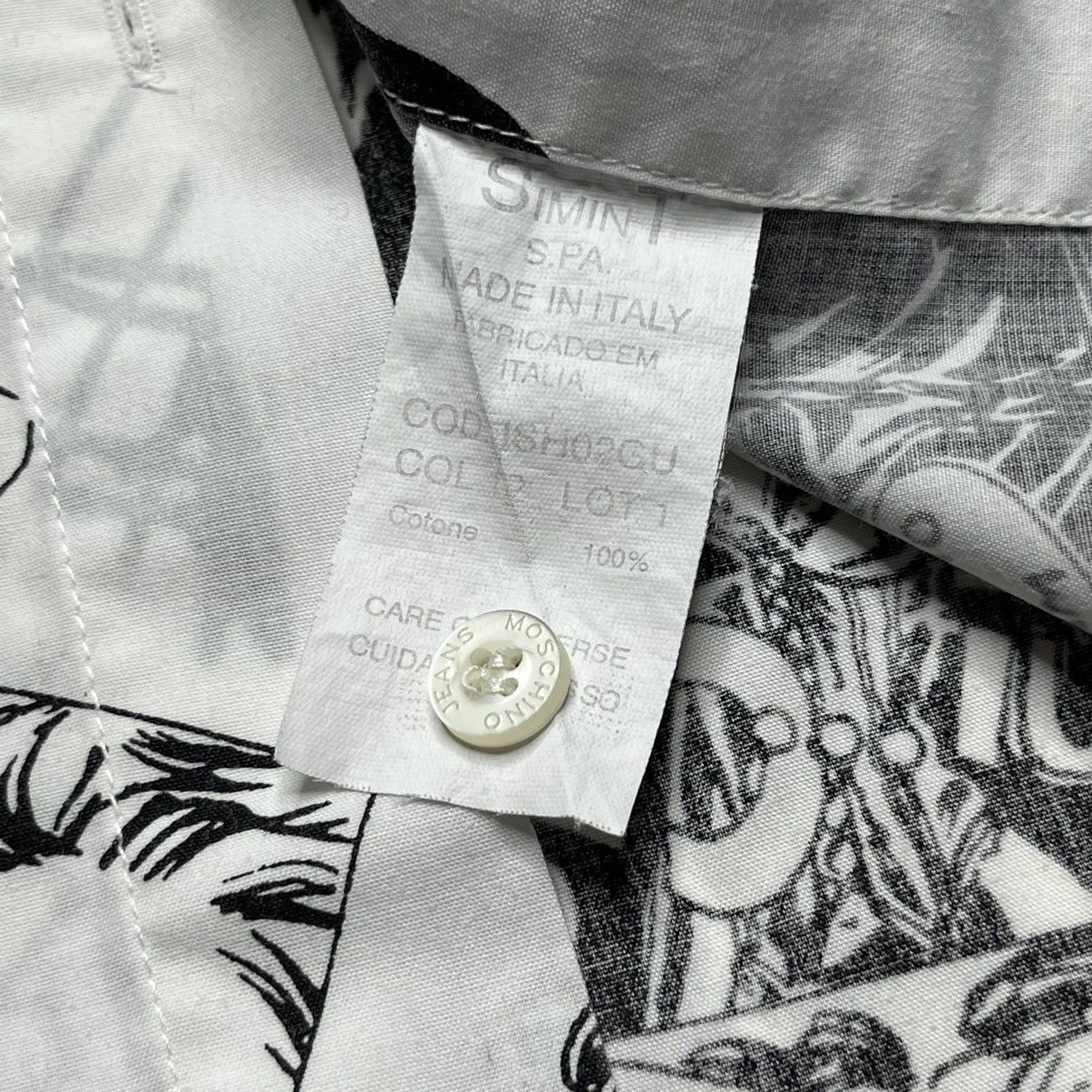 Moschino Vintage Moschino Jeans Comics All Over Print Shirt Size S / US 4 / IT 40 - 11 Thumbnail