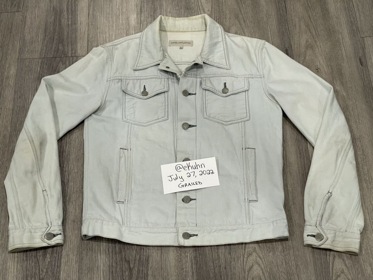 Dries Van Noten Dries Van Noten Denim Trucker Vaughn Jacket Sz. M Size US M / EU 48-50 / 2 - 5 Thumbnail