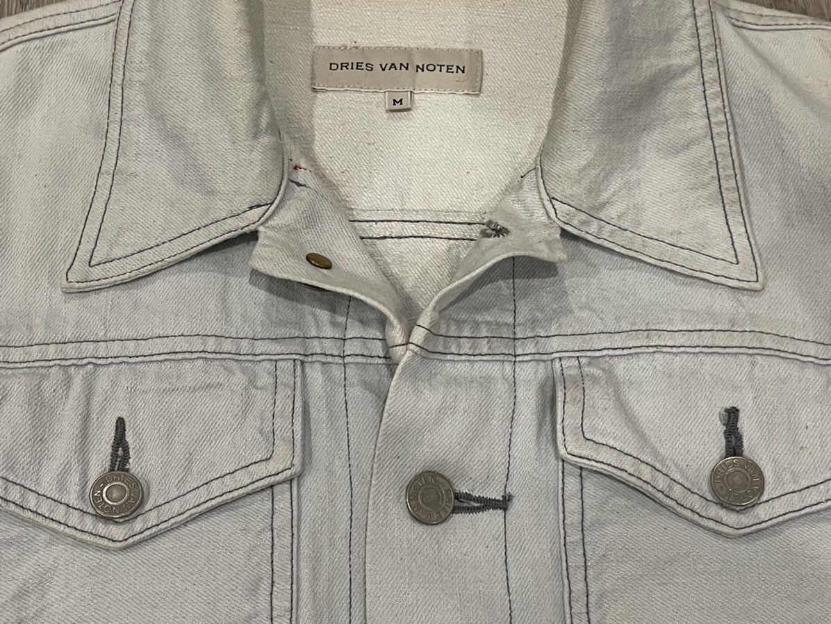 Dries Van Noten Dries Van Noten Denim Trucker Vaughn Jacket Sz. M Size US M / EU 48-50 / 2 - 3 Thumbnail