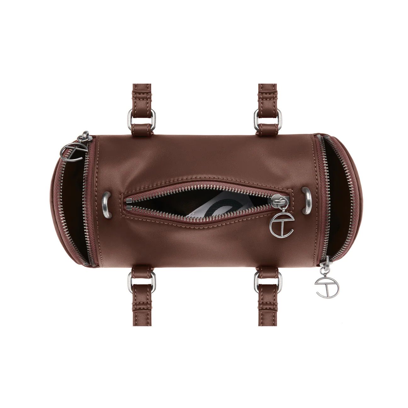 Telfar Telfar Small Telfar Duffle - chocolate Size ONE SIZE - 4 Thumbnail