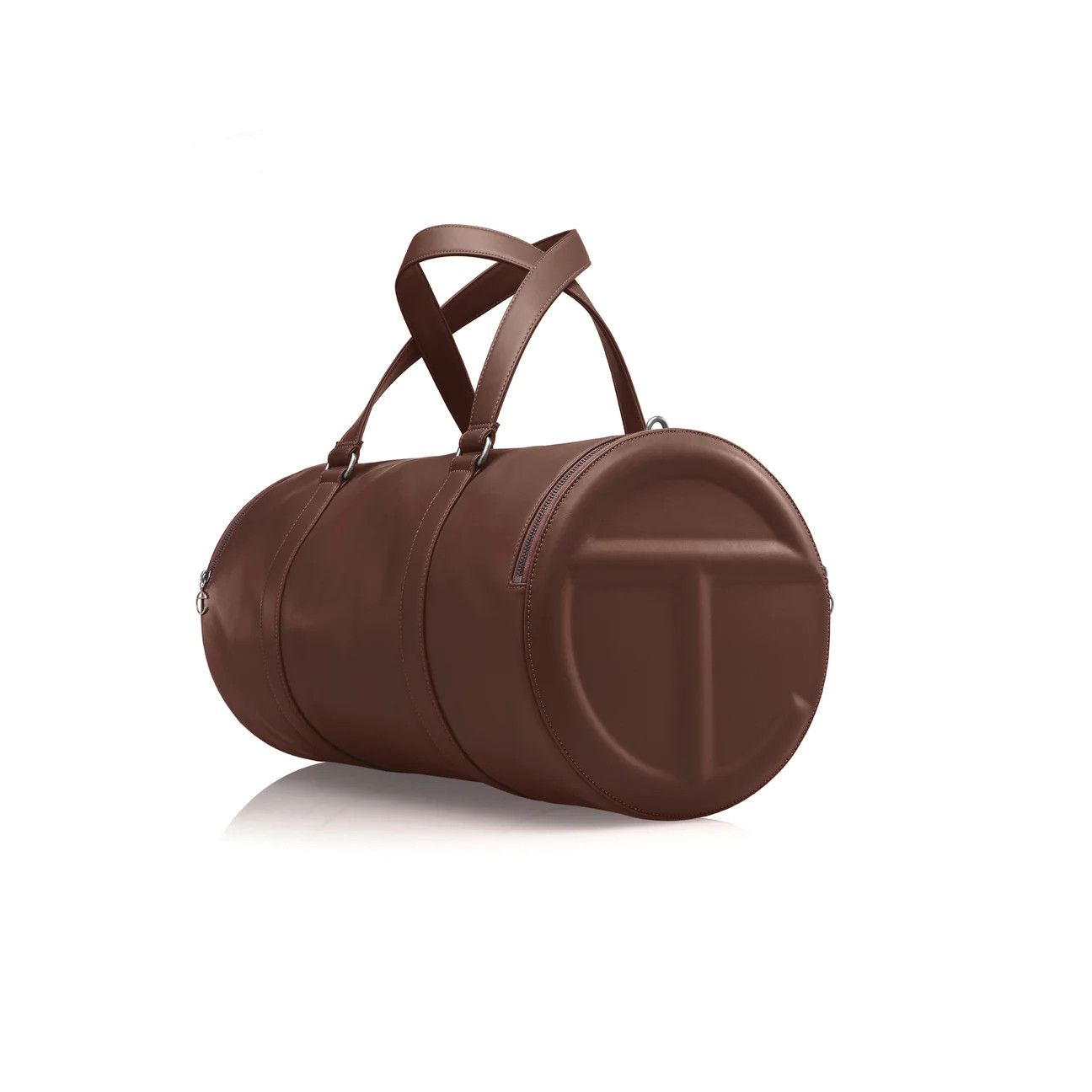 Telfar Telfar large Telfar Duffle - chocolate Size ONE SIZE - 1 Thumbnail