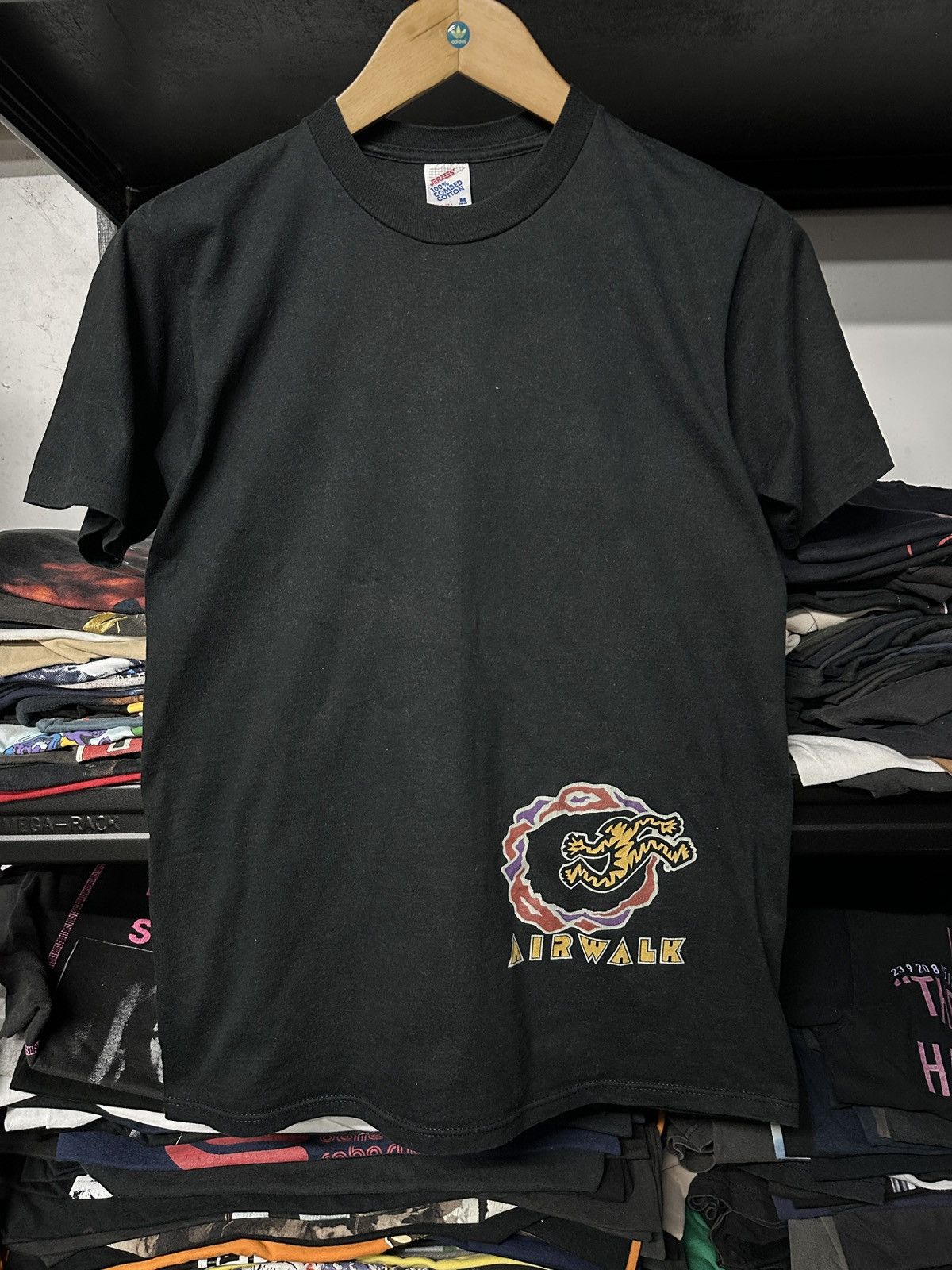 Airwalk × Keith Haring × Vintage Vintage 90s Airwark Skateboard Keith Haring Logo By Jerzees Size US M / EU 48-50 / 2 - 5 Thumbnail
