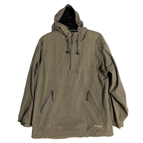 🔥RARE🔥Vintage Yak Pak Half Zip Army Hoodie Sweat