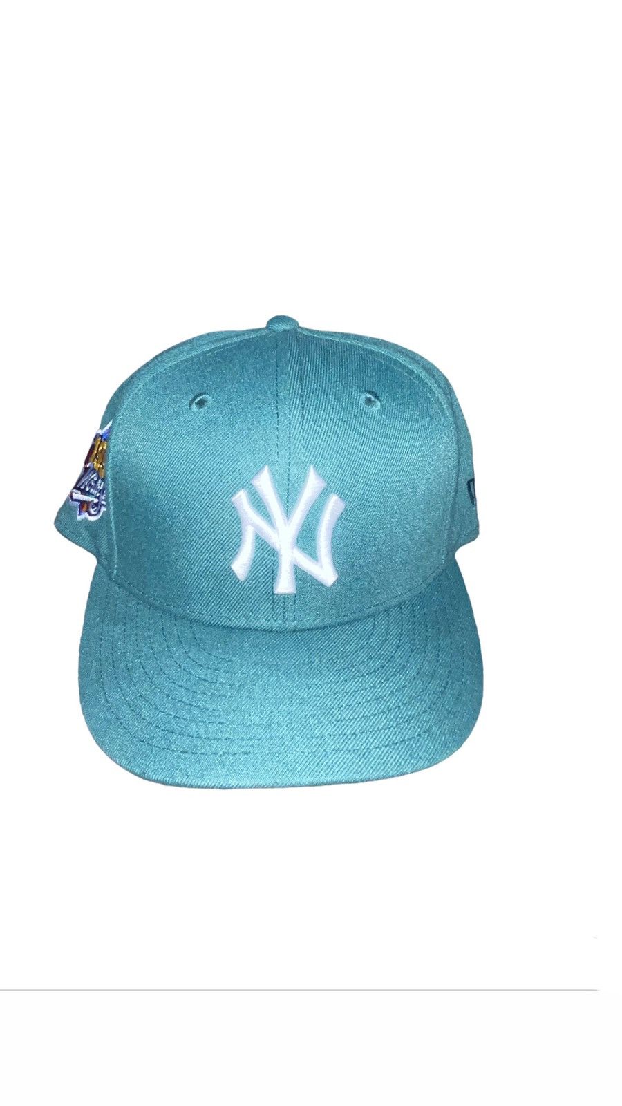 Green Yankees Fitted Green with Pink Under Brim Accessories