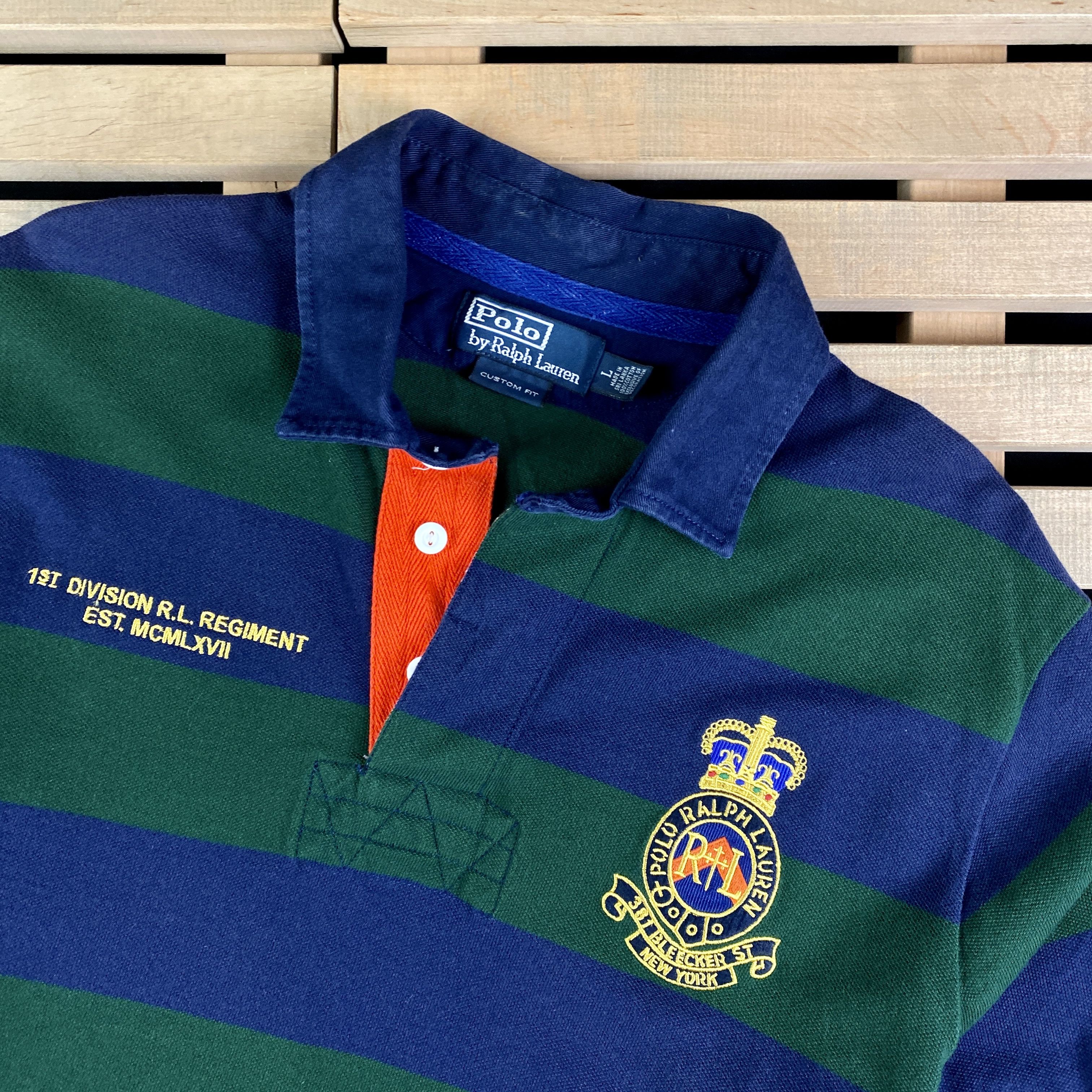 Polo Ralph Lauren × Ralph Lauren Mens Polo T-Shirt Polo Ralph Lauren Vintage Size L Size US L / EU 52-54 / 3 - 2 Thumbnail