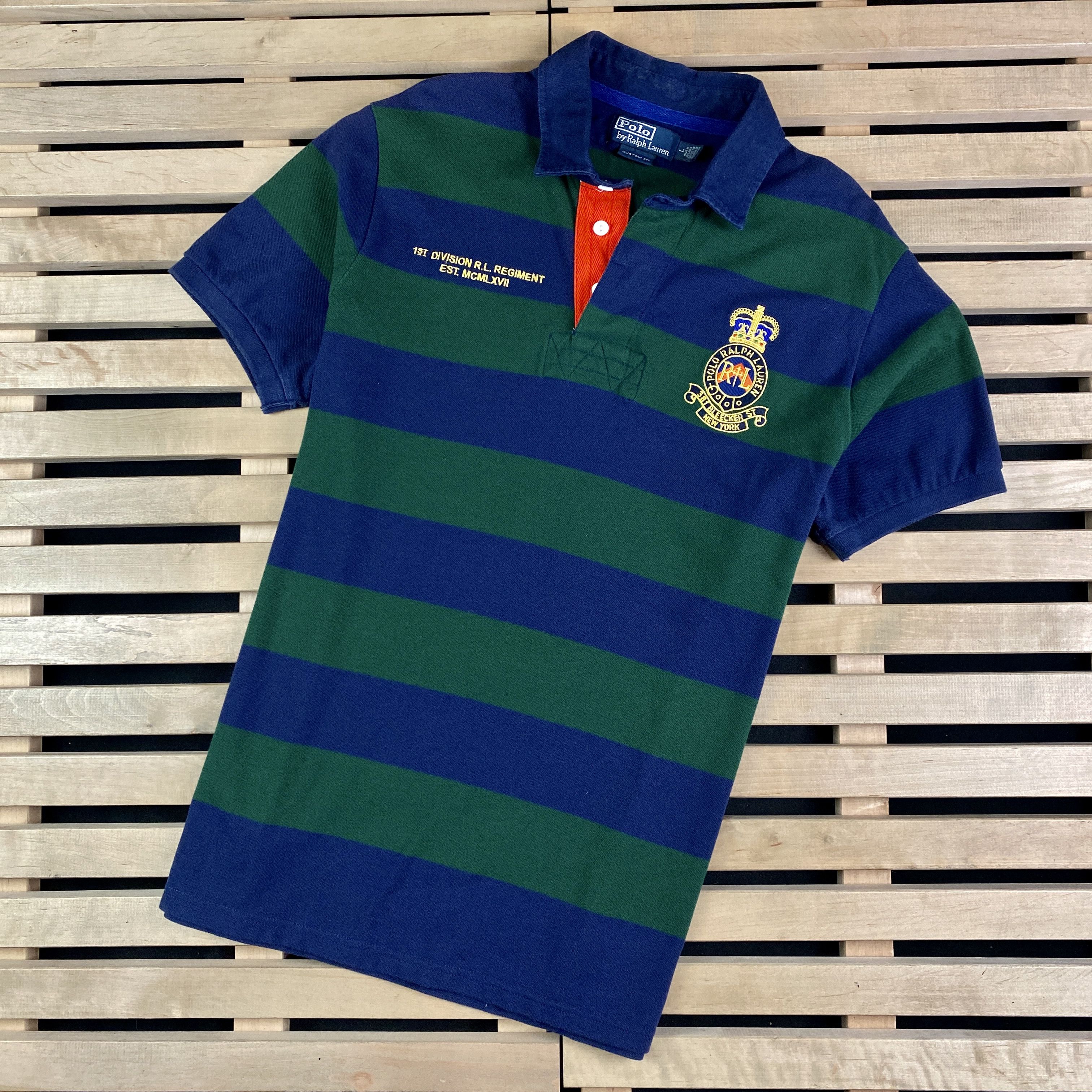 Polo Ralph Lauren × Ralph Lauren Mens Polo T-Shirt Polo Ralph Lauren Vintage Size L Size US L / EU 52-54 / 3 - 1 Thumbnail