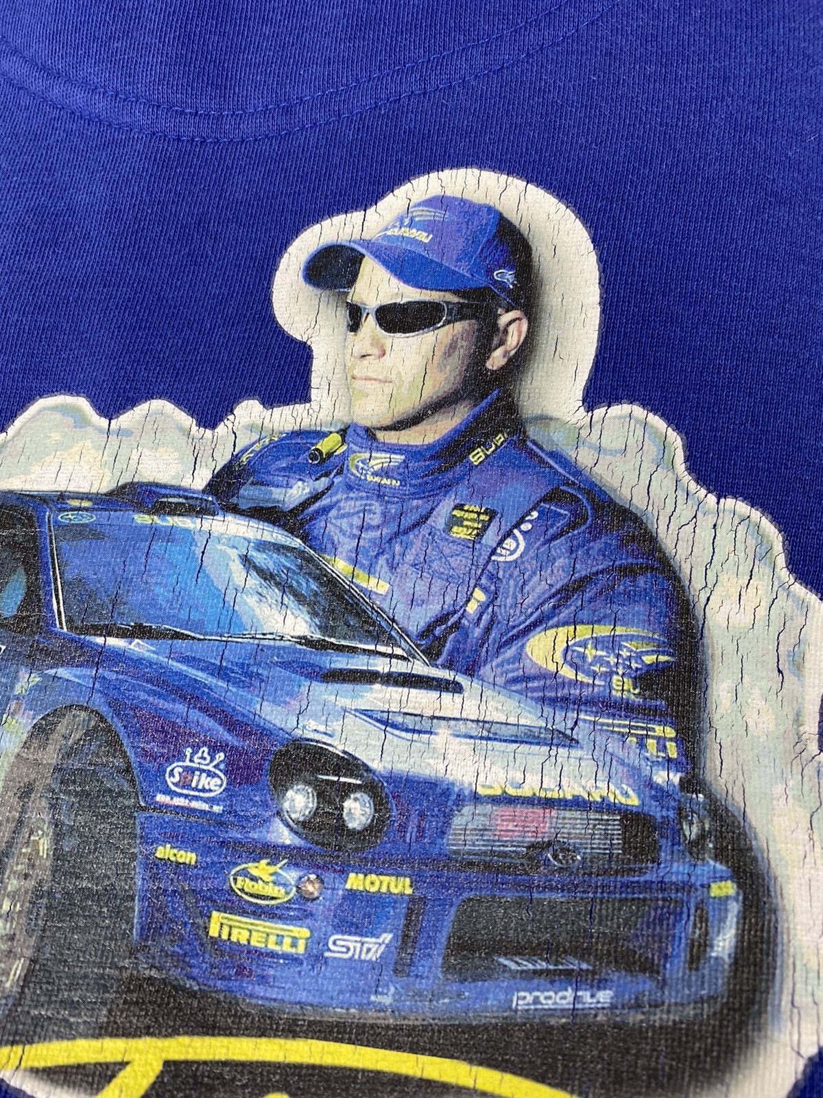 Vintage Vintage Subaru Petter Solberg Rally Sweatshirt Nissan Honda Size US M / EU 48-50 / 2 - 13 Thumbnail