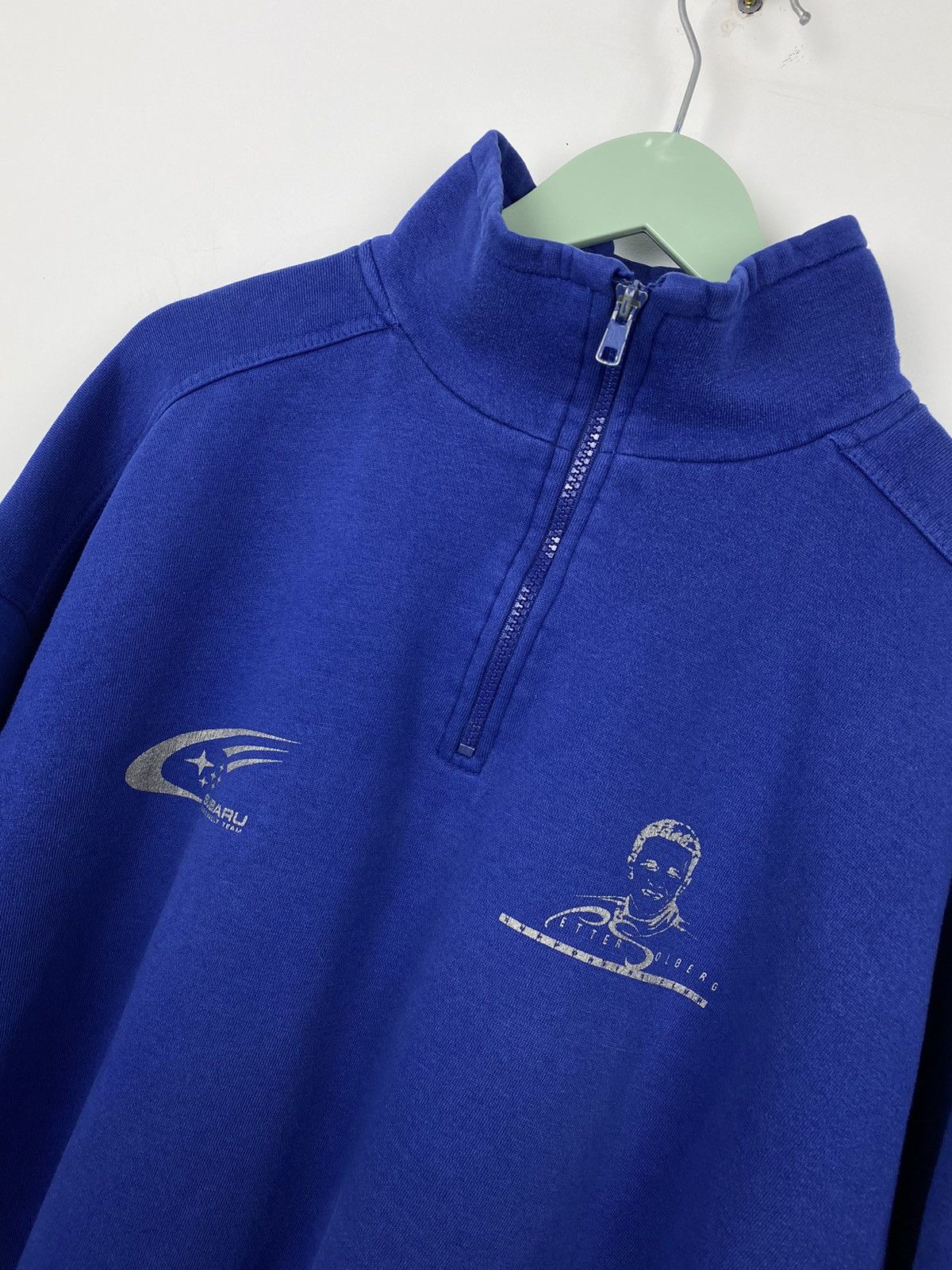 Vintage Vintage Subaru Petter Solberg Rally Sweatshirt Nissan Honda Size US M / EU 48-50 / 2 - 2 Thumbnail