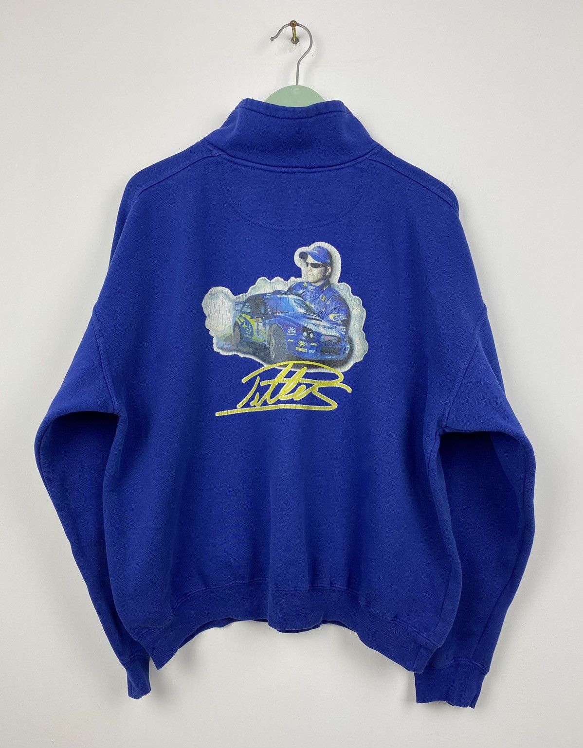 Vintage Vintage Subaru Petter Solberg Rally Sweatshirt Nissan Honda Size US M / EU 48-50 / 2 - 11 Thumbnail