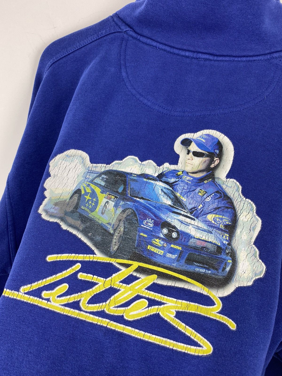 Vintage Vintage Subaru Petter Solberg Rally Sweatshirt Nissan Honda Size US M / EU 48-50 / 2 - 12 Thumbnail